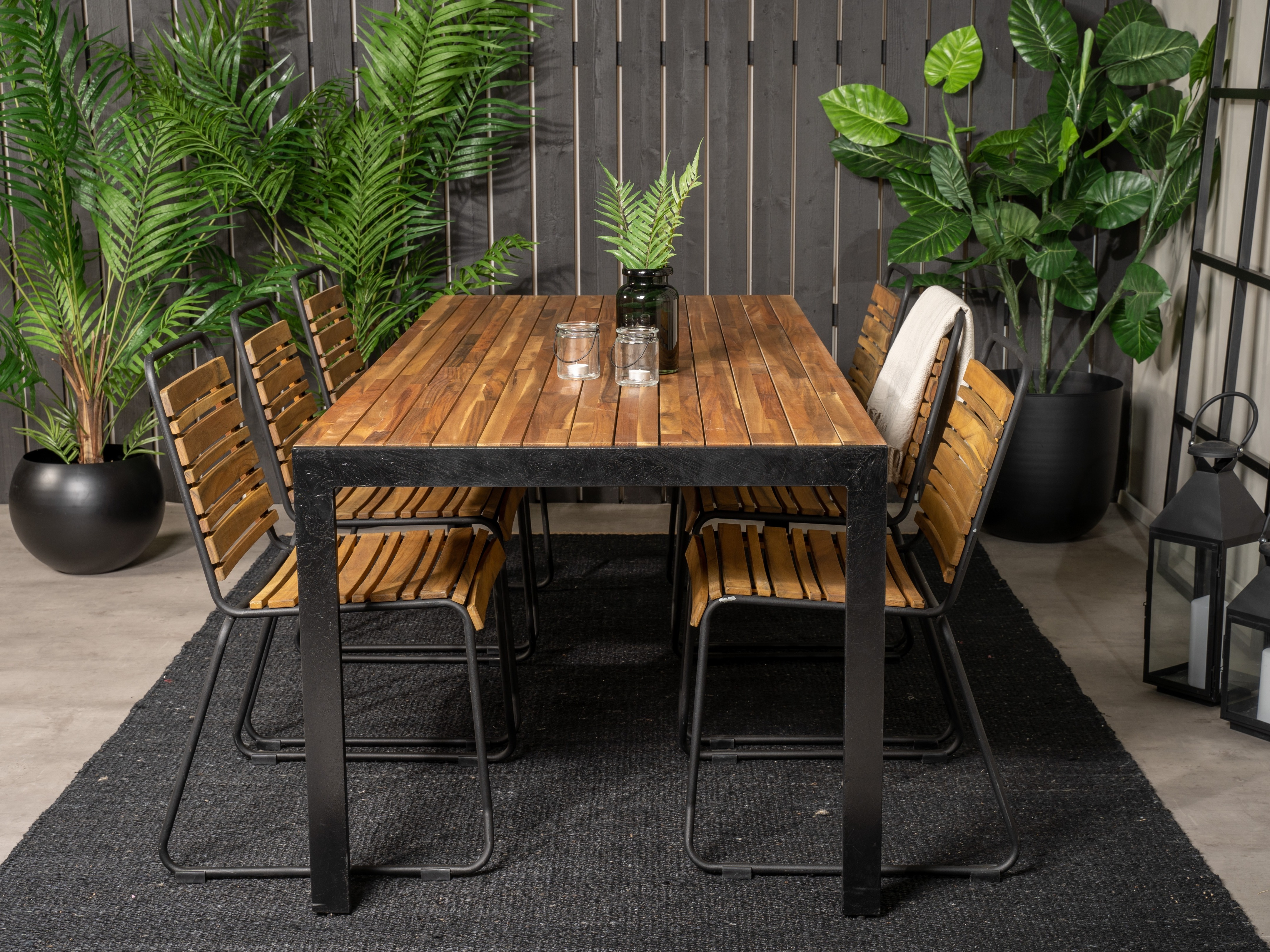 Table and chairs set Dallas 5269