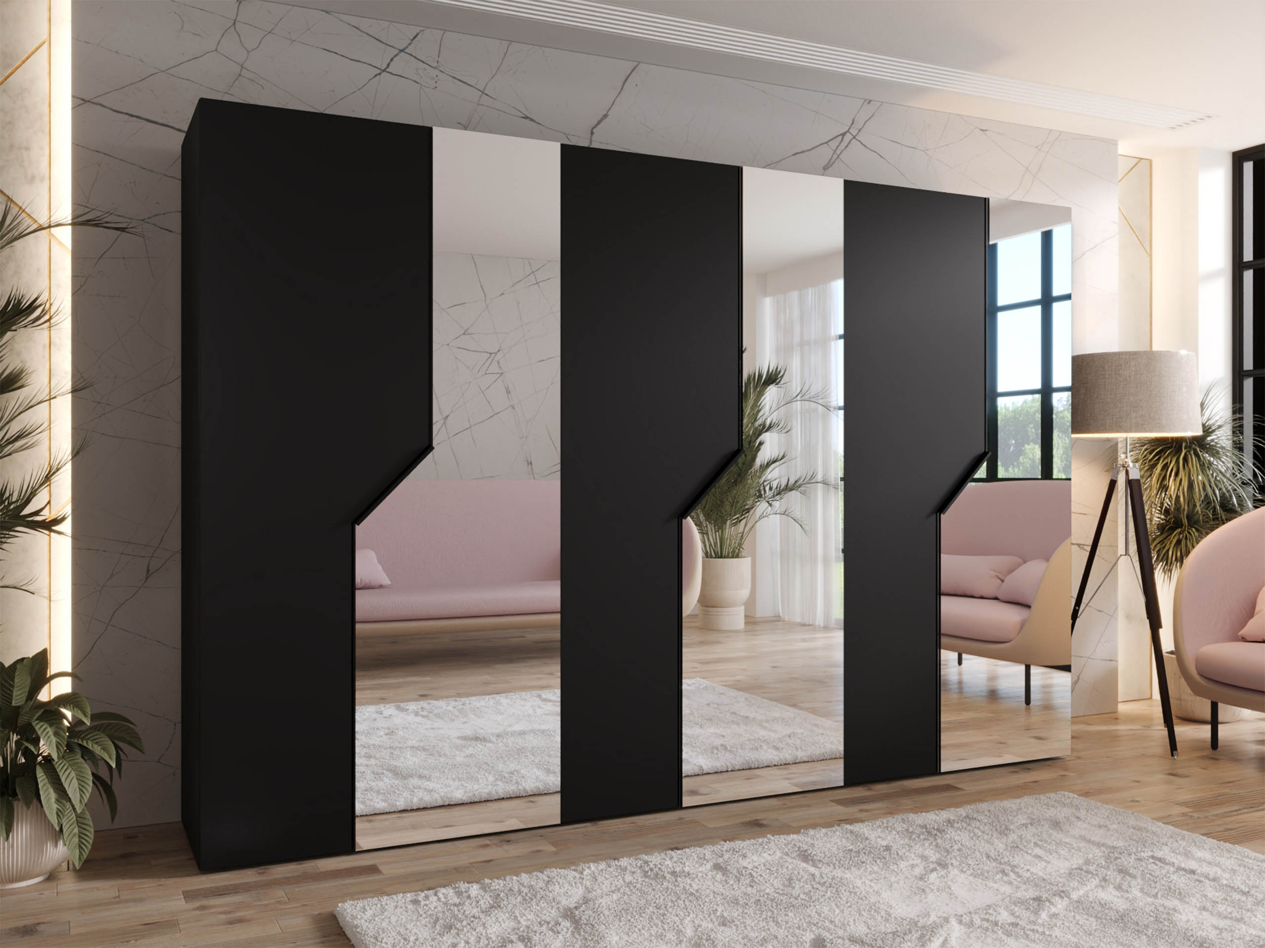 Wardrobe Hartford 599 (Black)