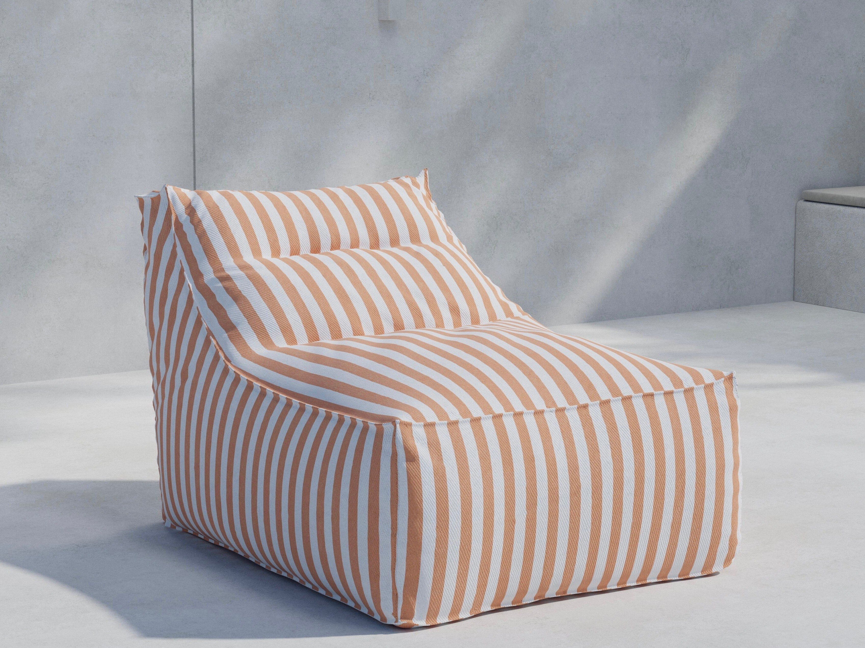 Bean bag Dallas 5276 (Orange + White)