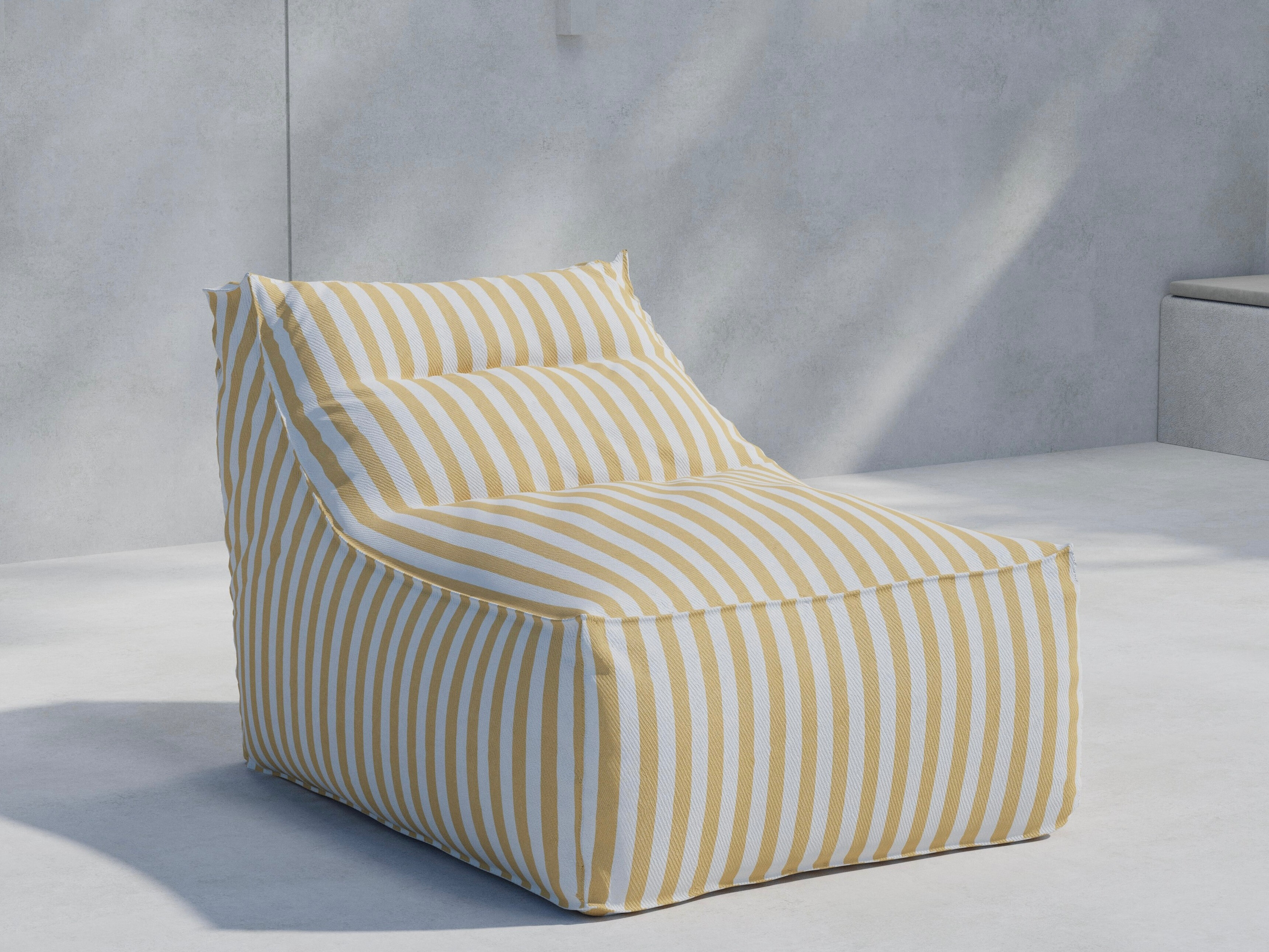 Bean bag Dallas 5276 (Yellow + White)