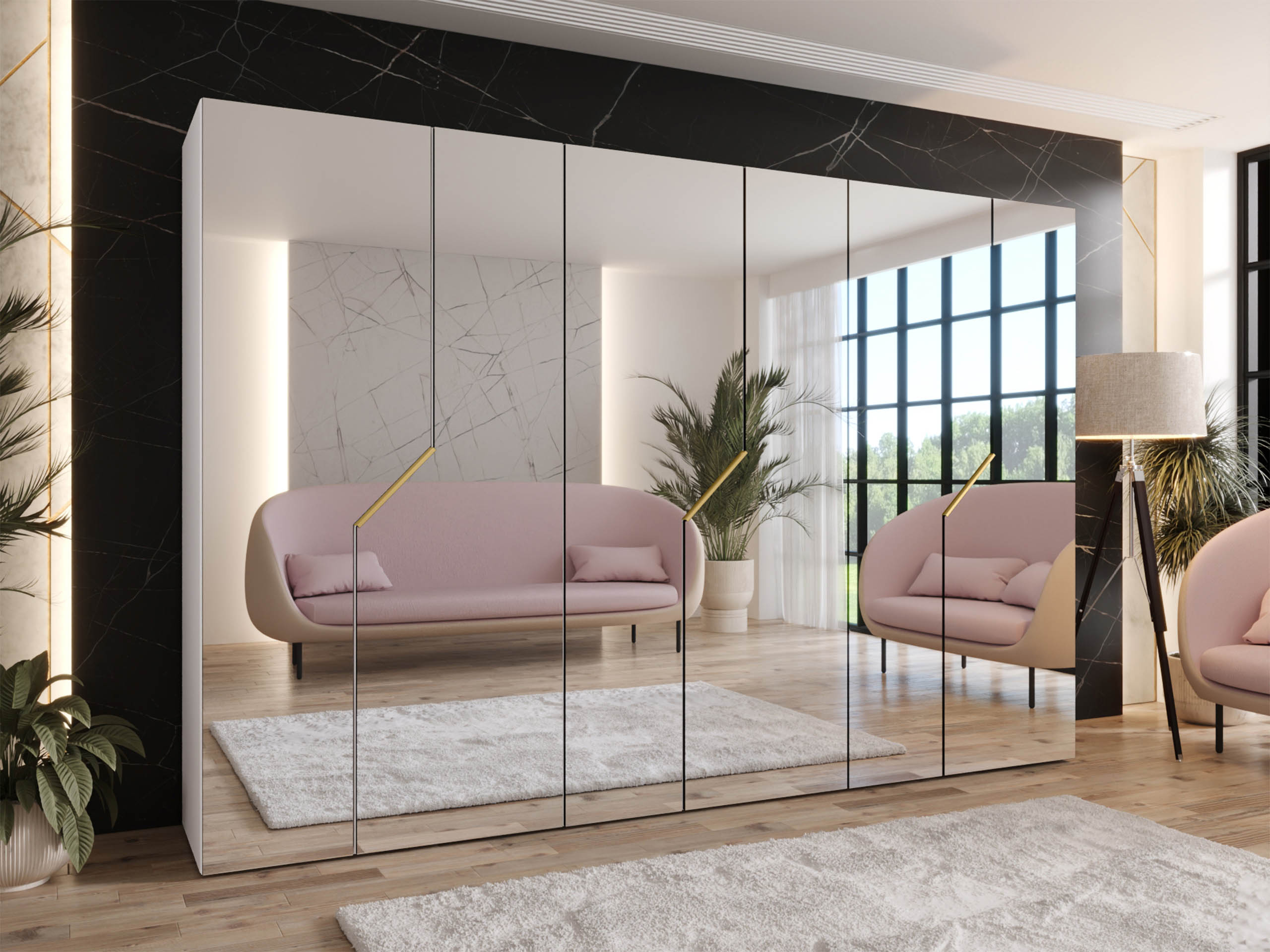 Wardrobe Hartford 602 (White)