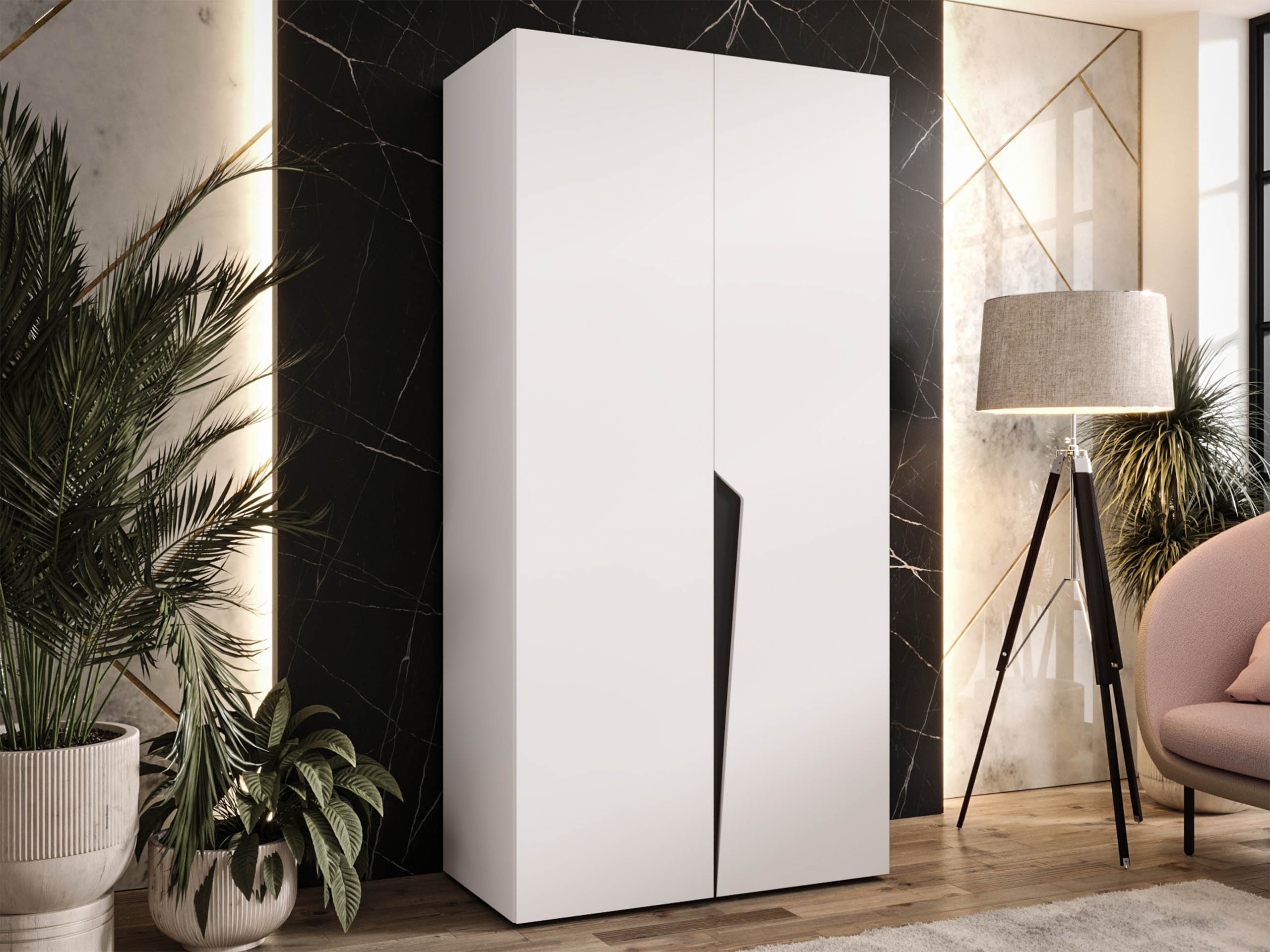 Wardrobe Hartford 603 (White)