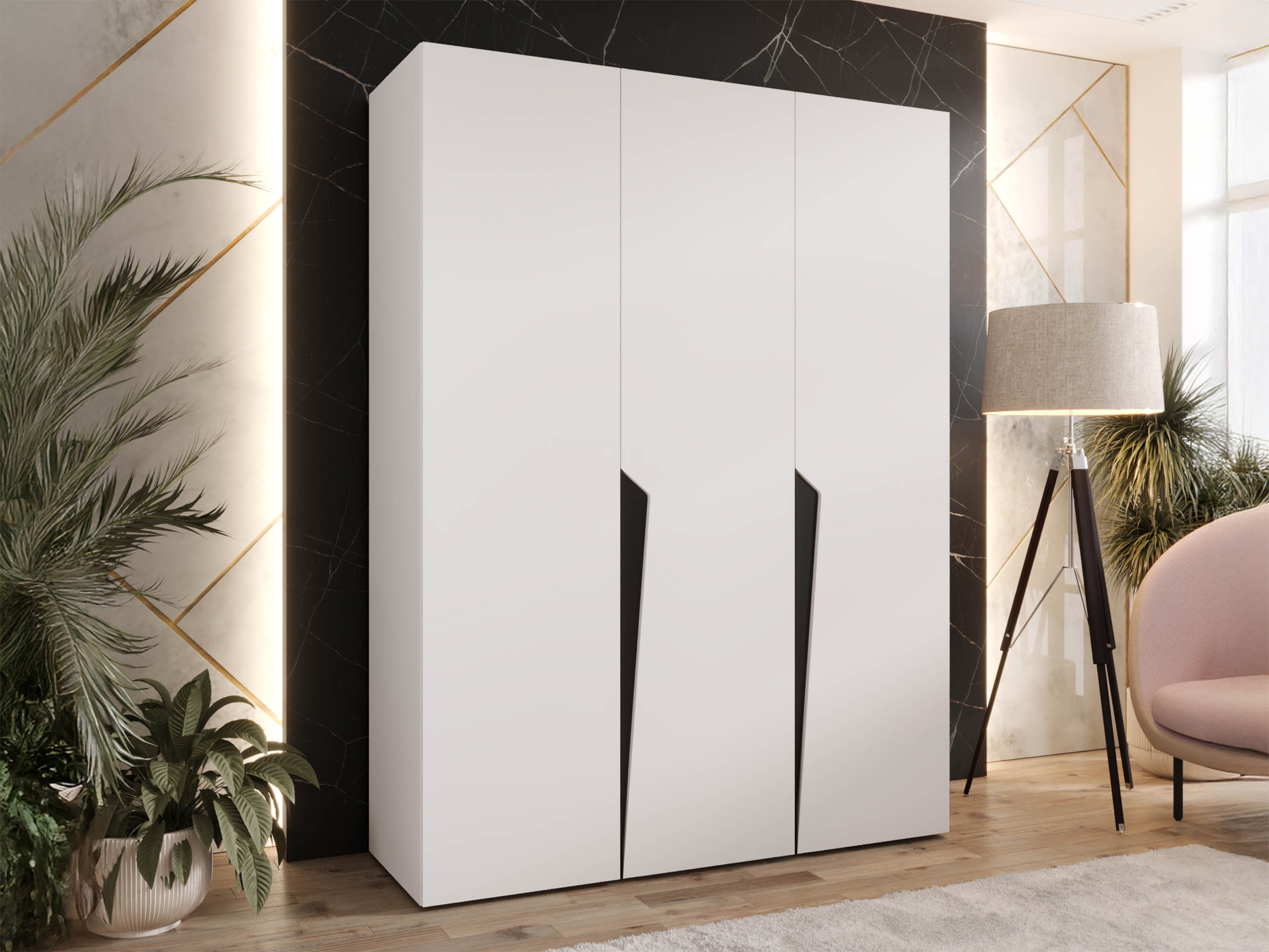 Wardrobe Hartford 604 (White)