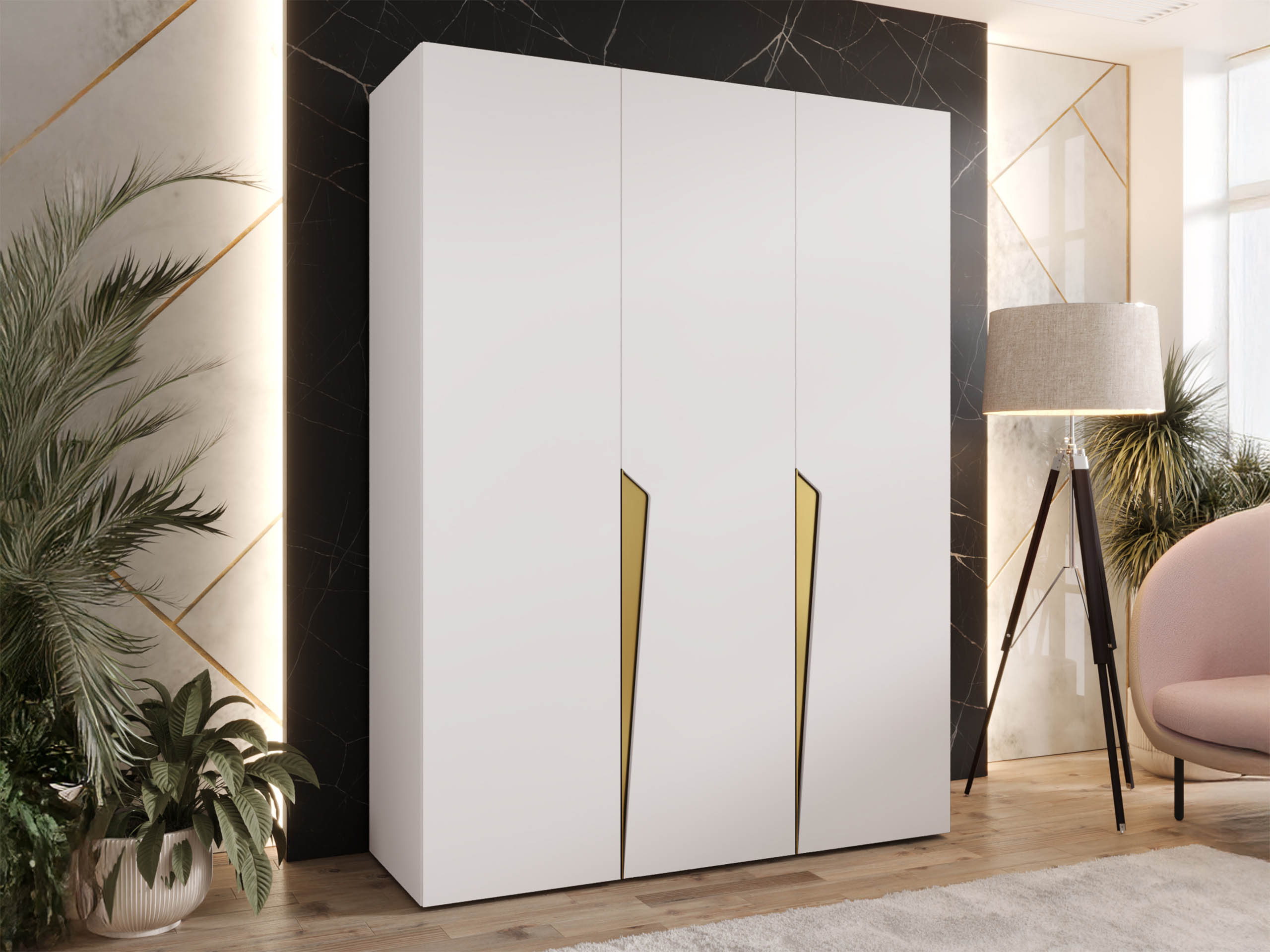 Wardrobe Hartford 604 (White)