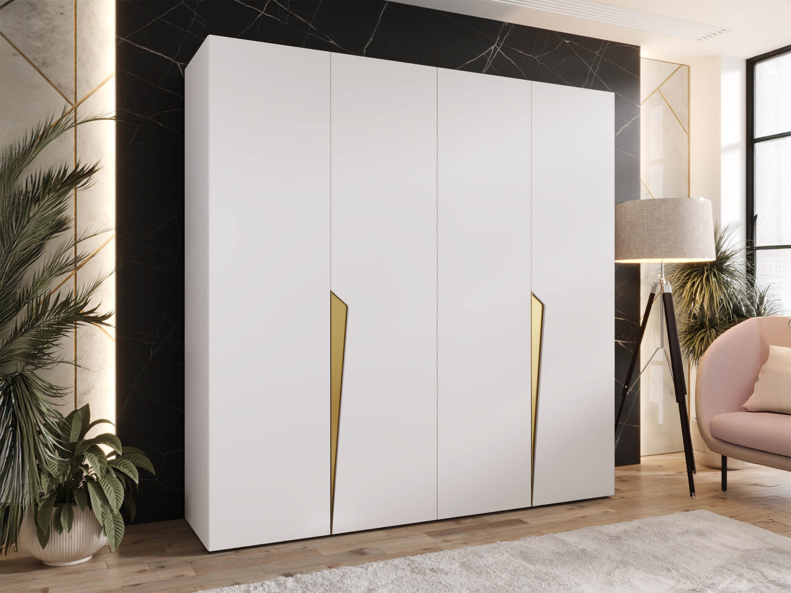 Wardrobe Hartford 605 (White)