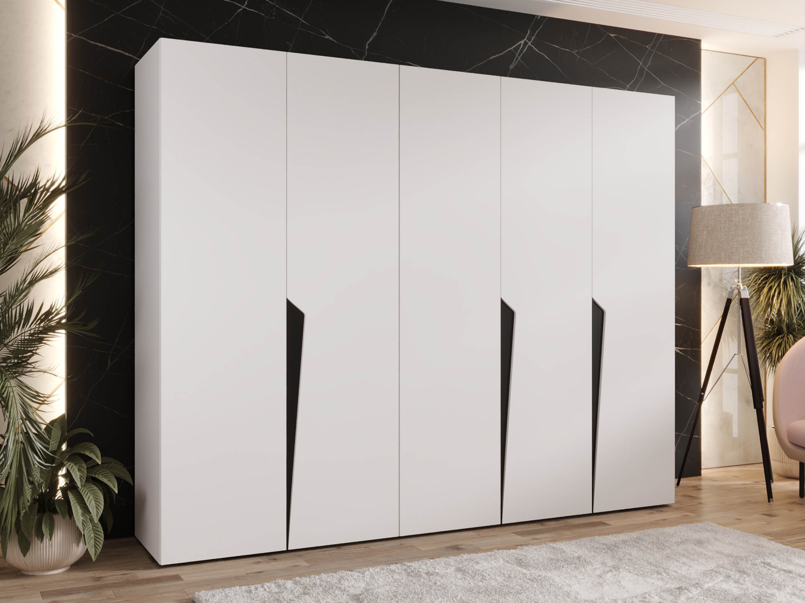 Wardrobe Hartford 606 (White)