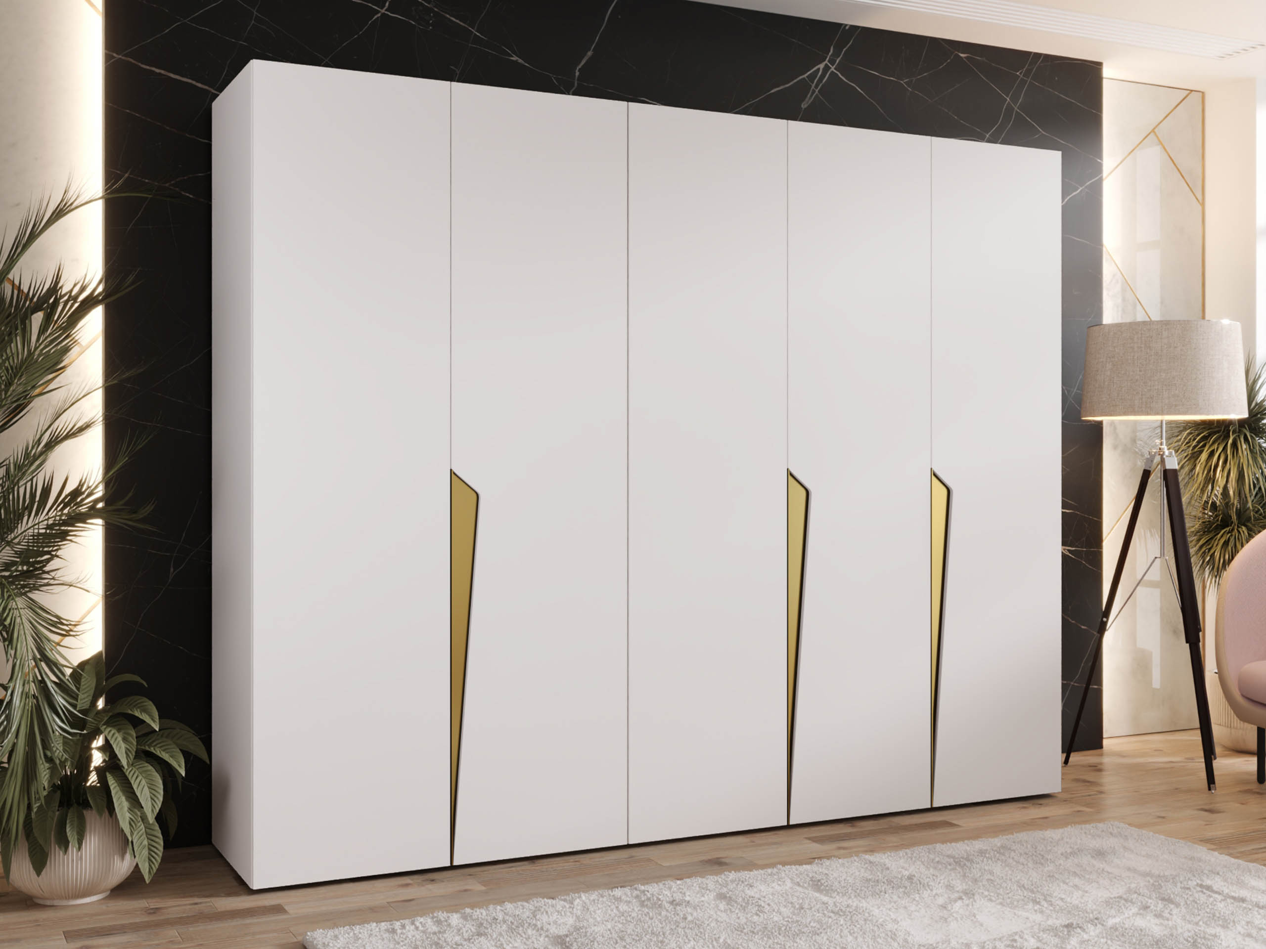 Wardrobe Hartford 606 (White)
