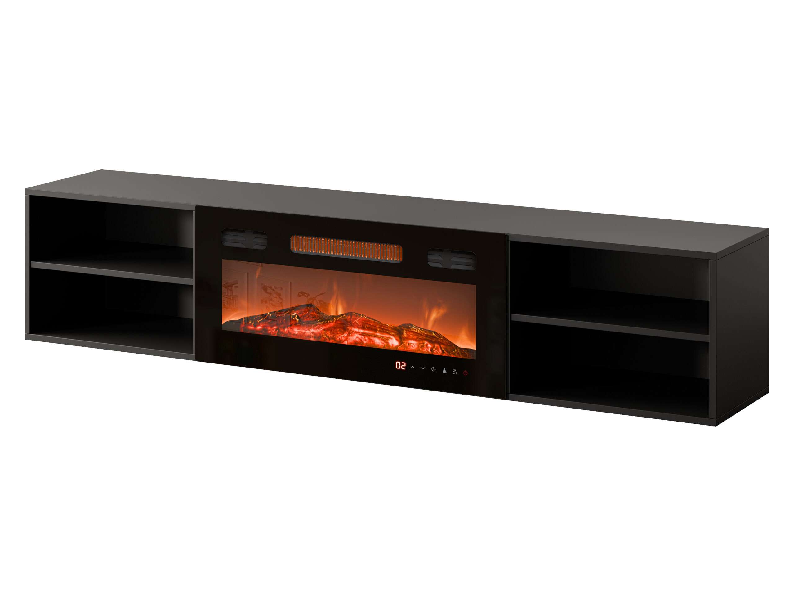 TV stand Charlotte 190 (Black)