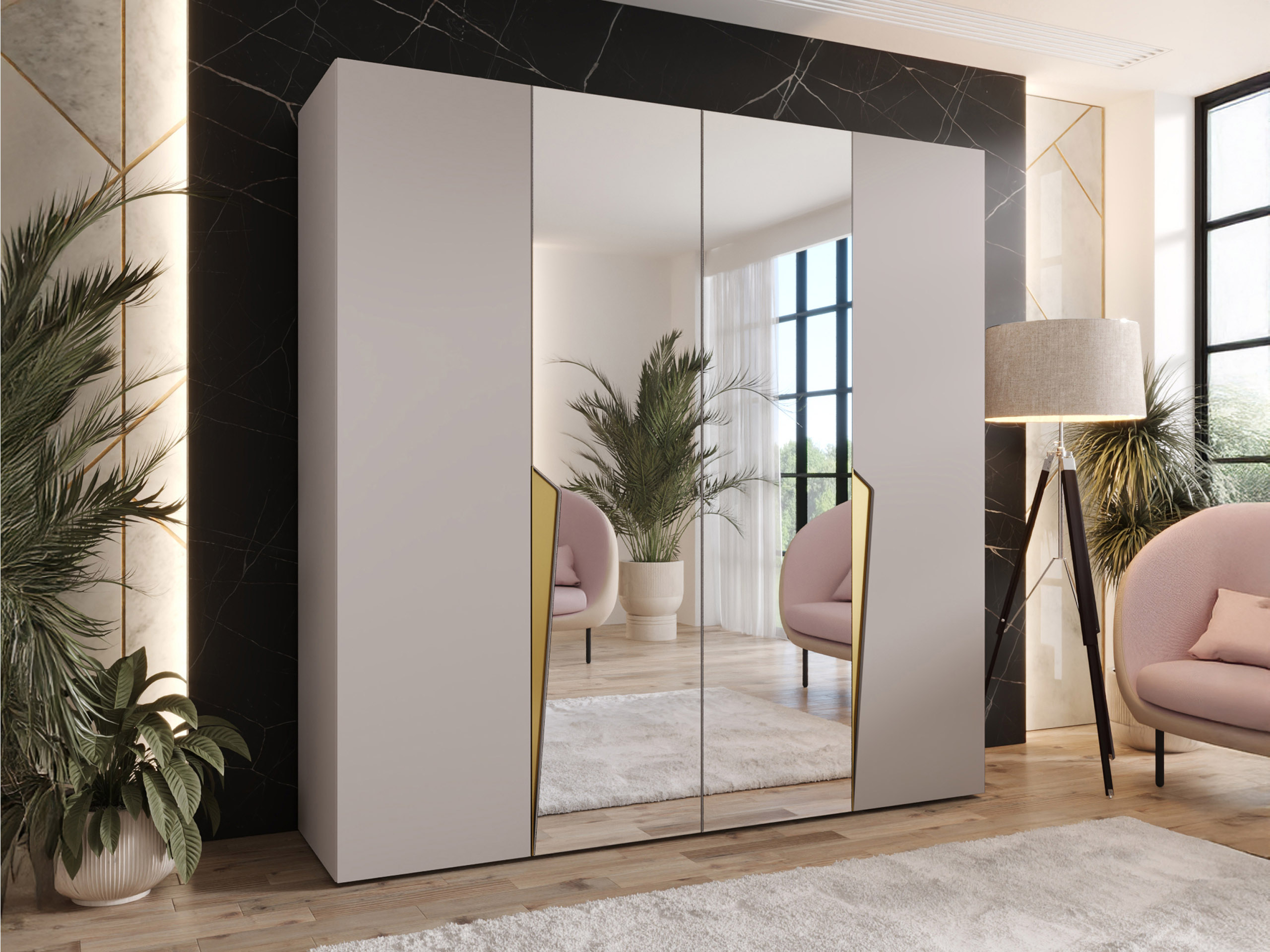 Wardrobe Hartford 610 (Cashmere)