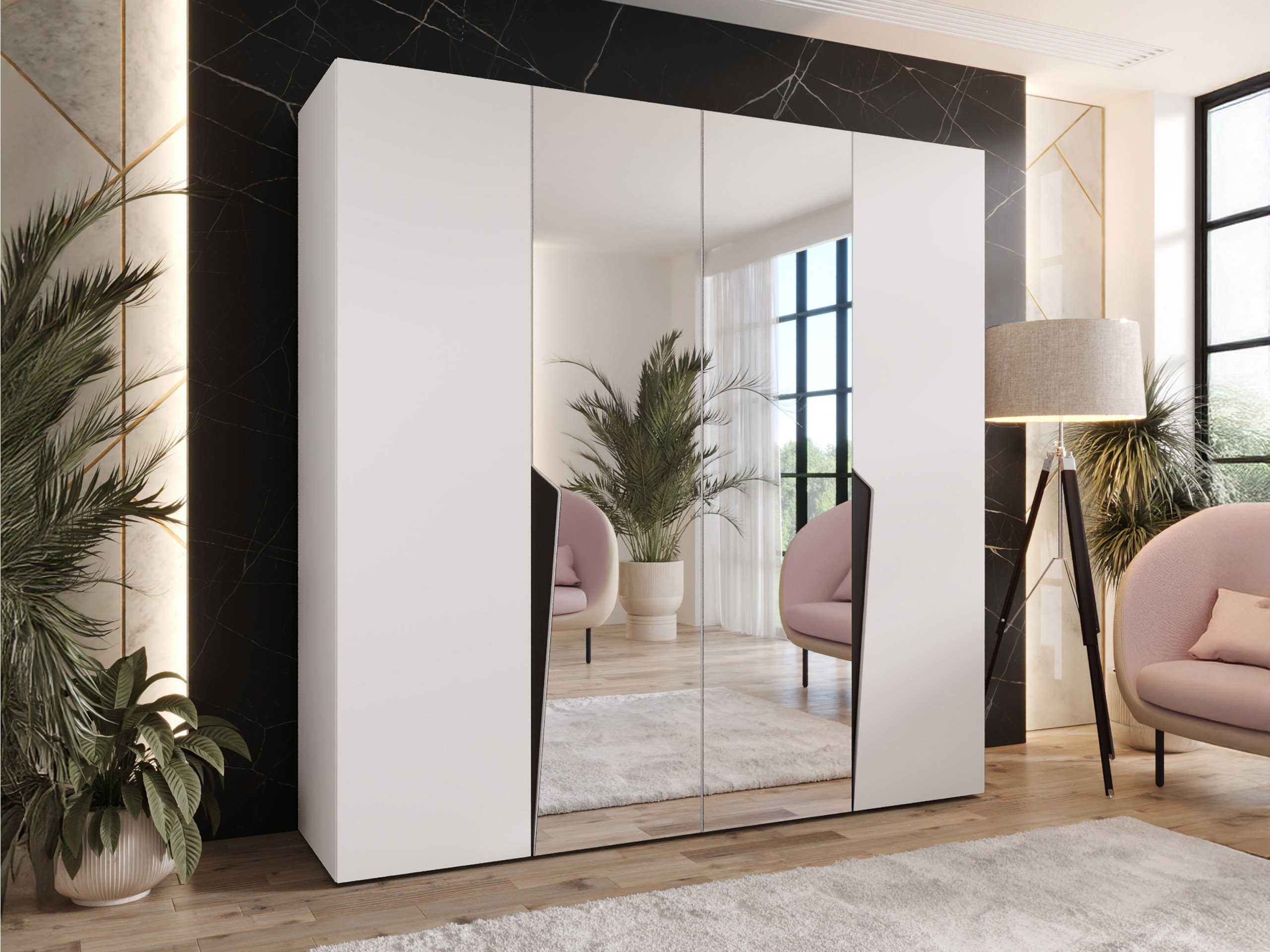 Wardrobe Hartford 610 (White)