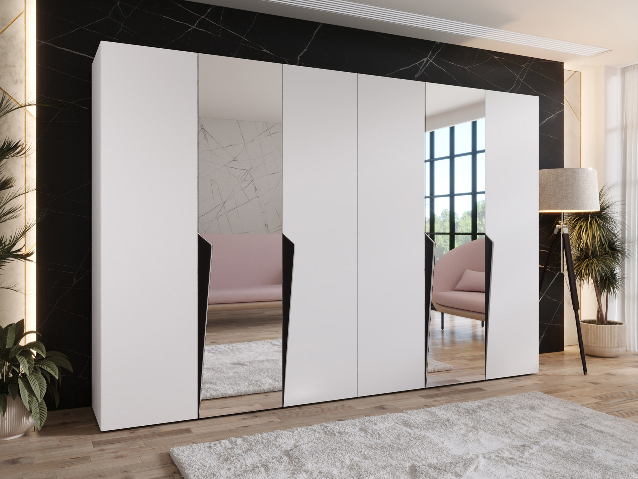 Wardrobe Hartford 612 (White)