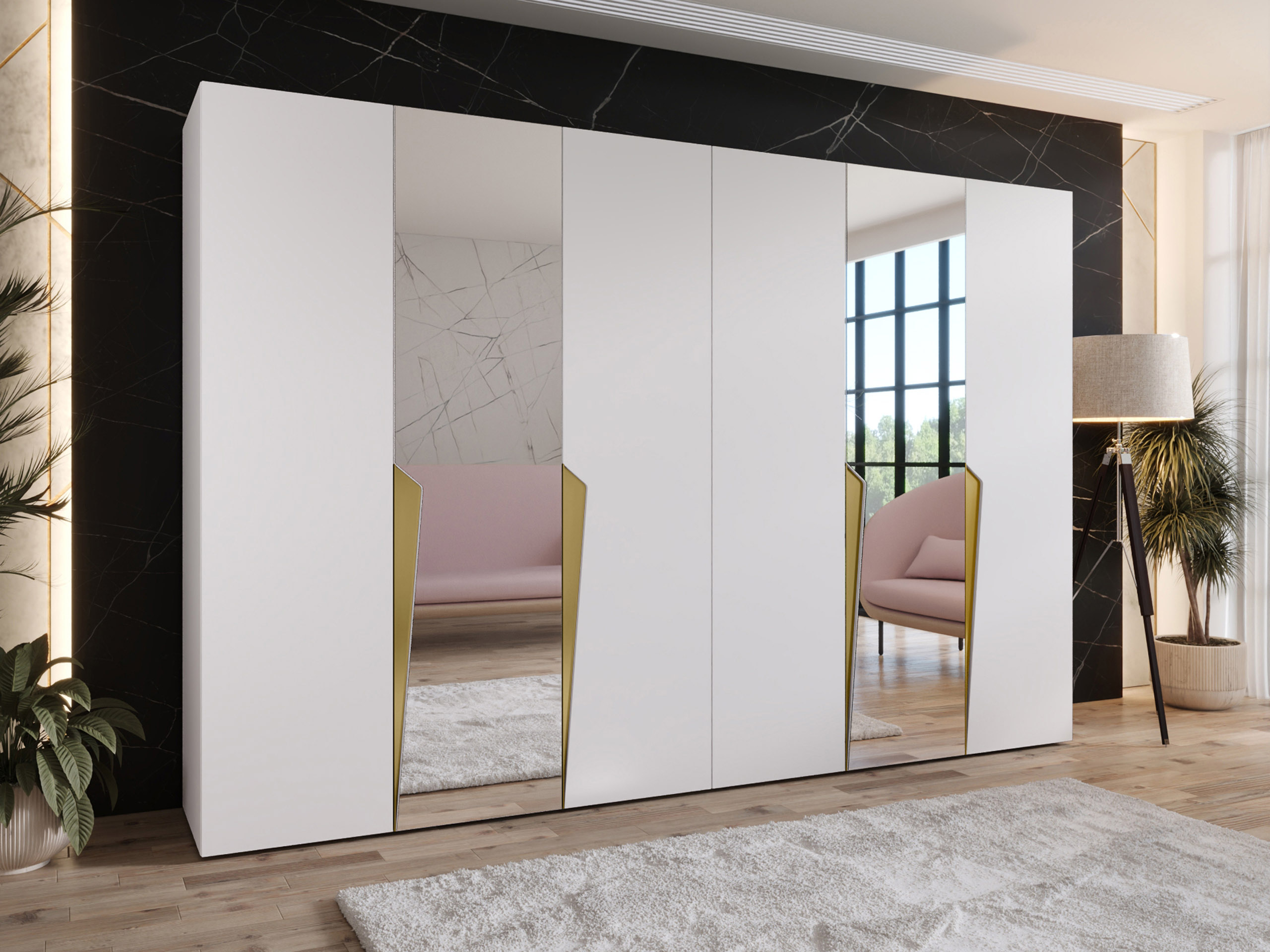 Wardrobe Hartford 612 (White)
