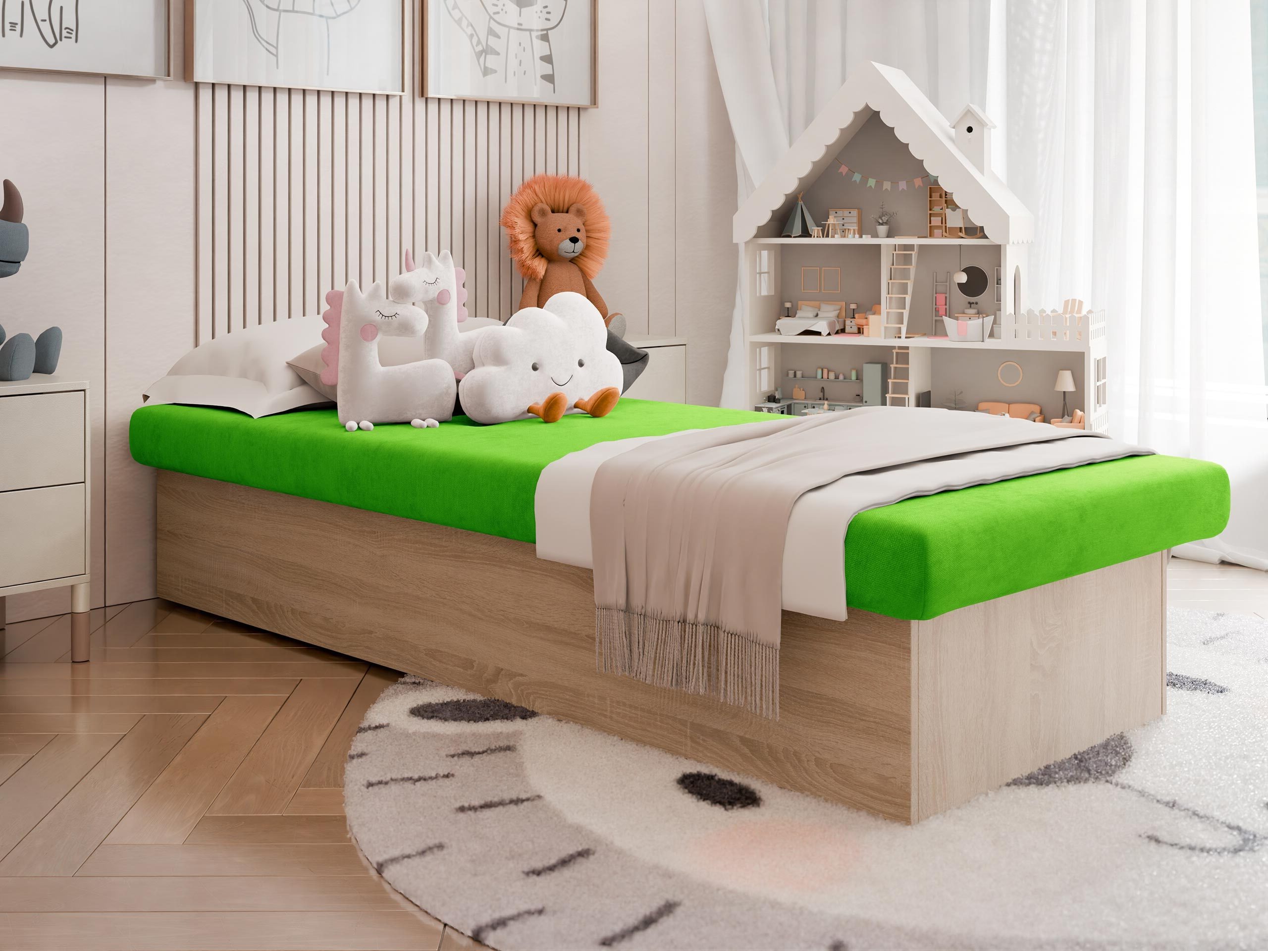 Bed Dover 100 (Sonoma oak)