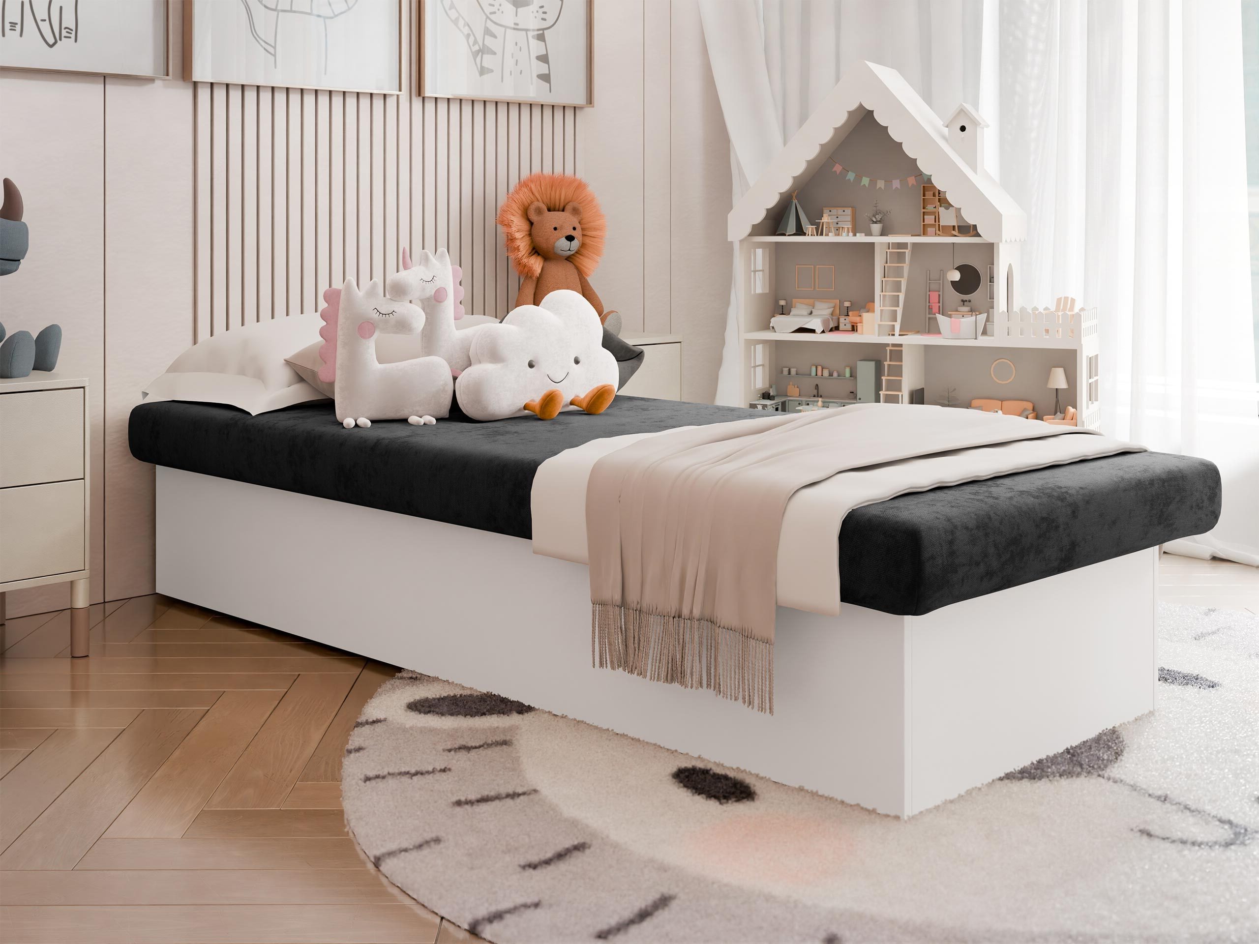 Bed Dover 100 (White)