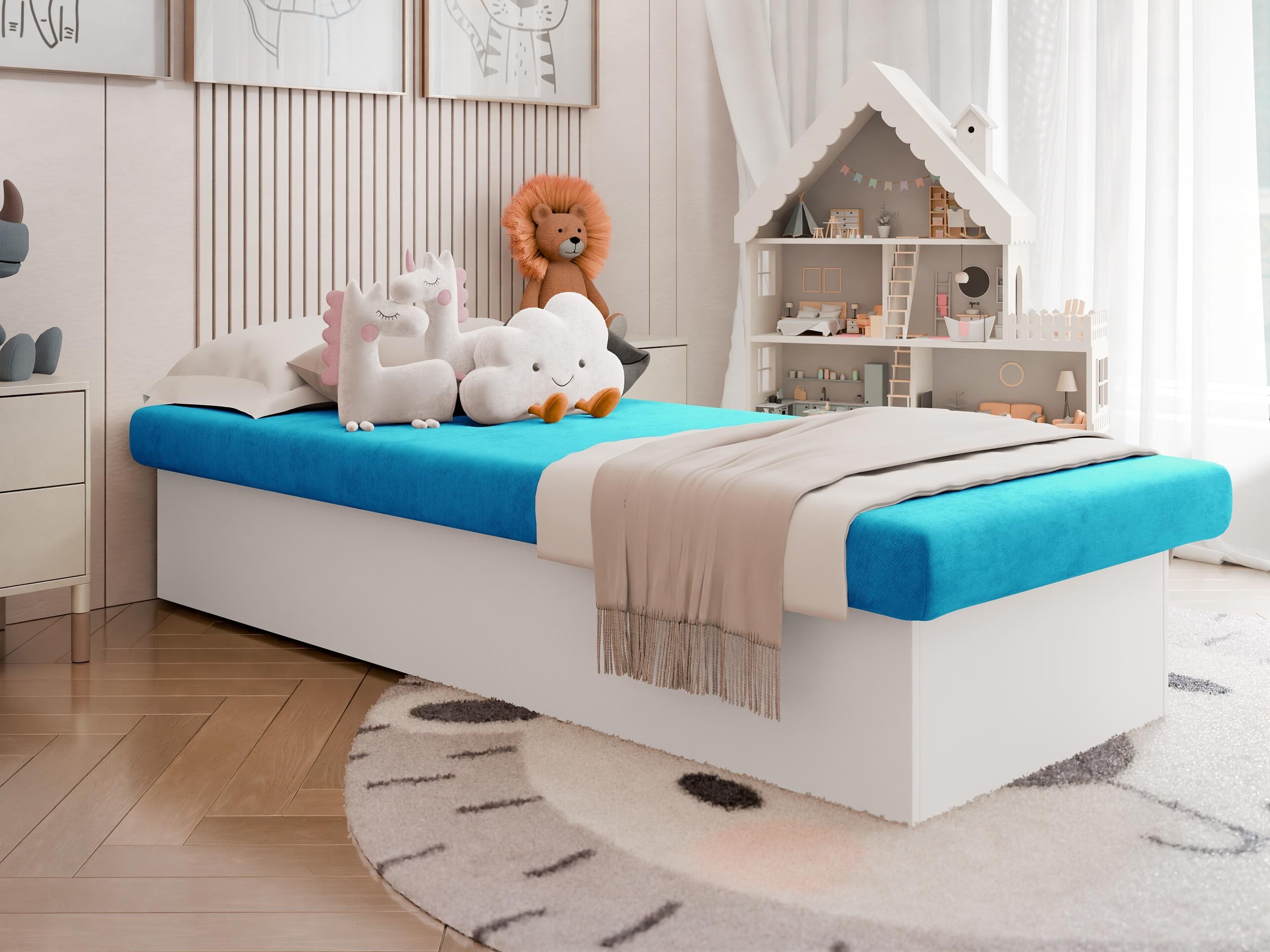 Bed Dover 100 (White)