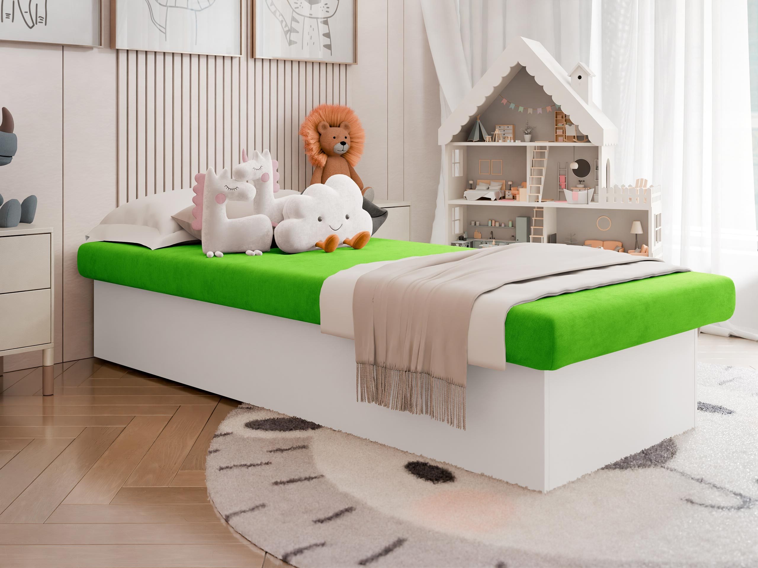 Bed Dover 100 (White)