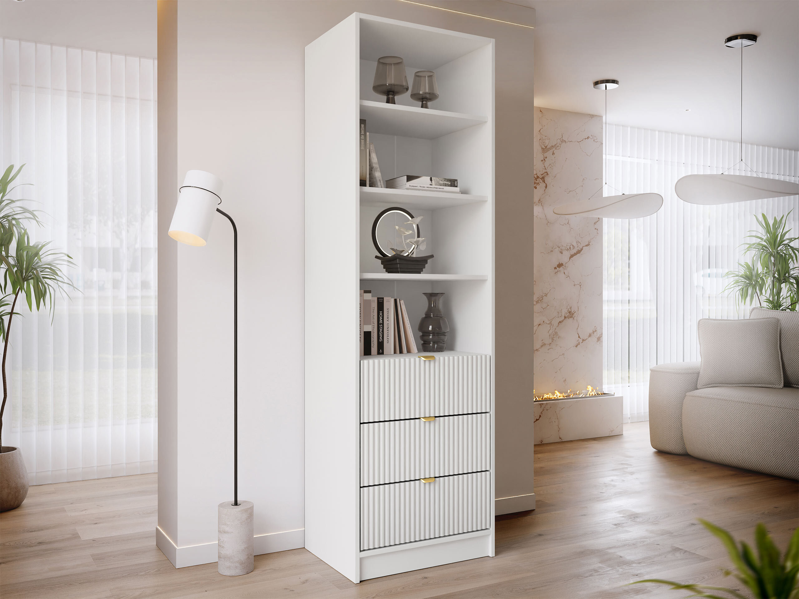 Bookcase Comfivo Papilio (White)