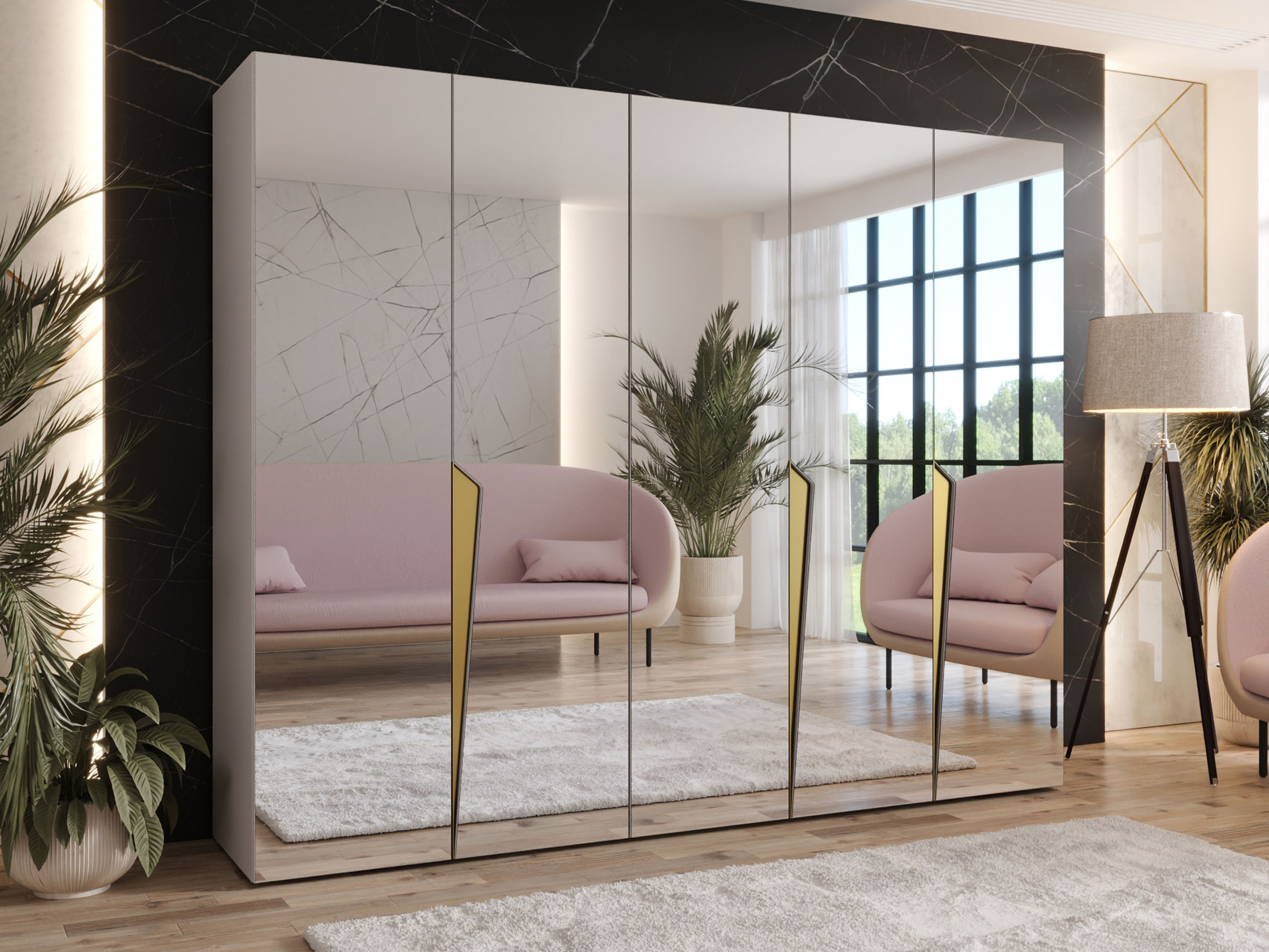 Wardrobe Hartford 616 (Cashmere)