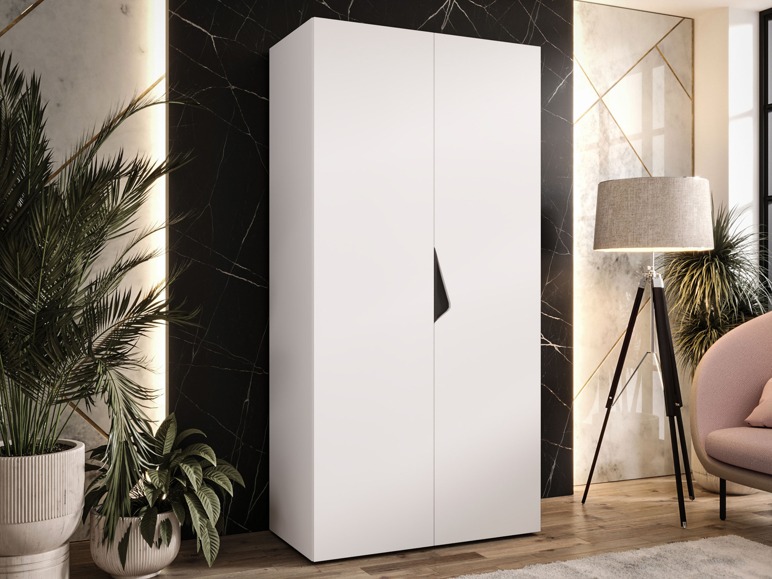 Wardrobe Hartford 618 (White)