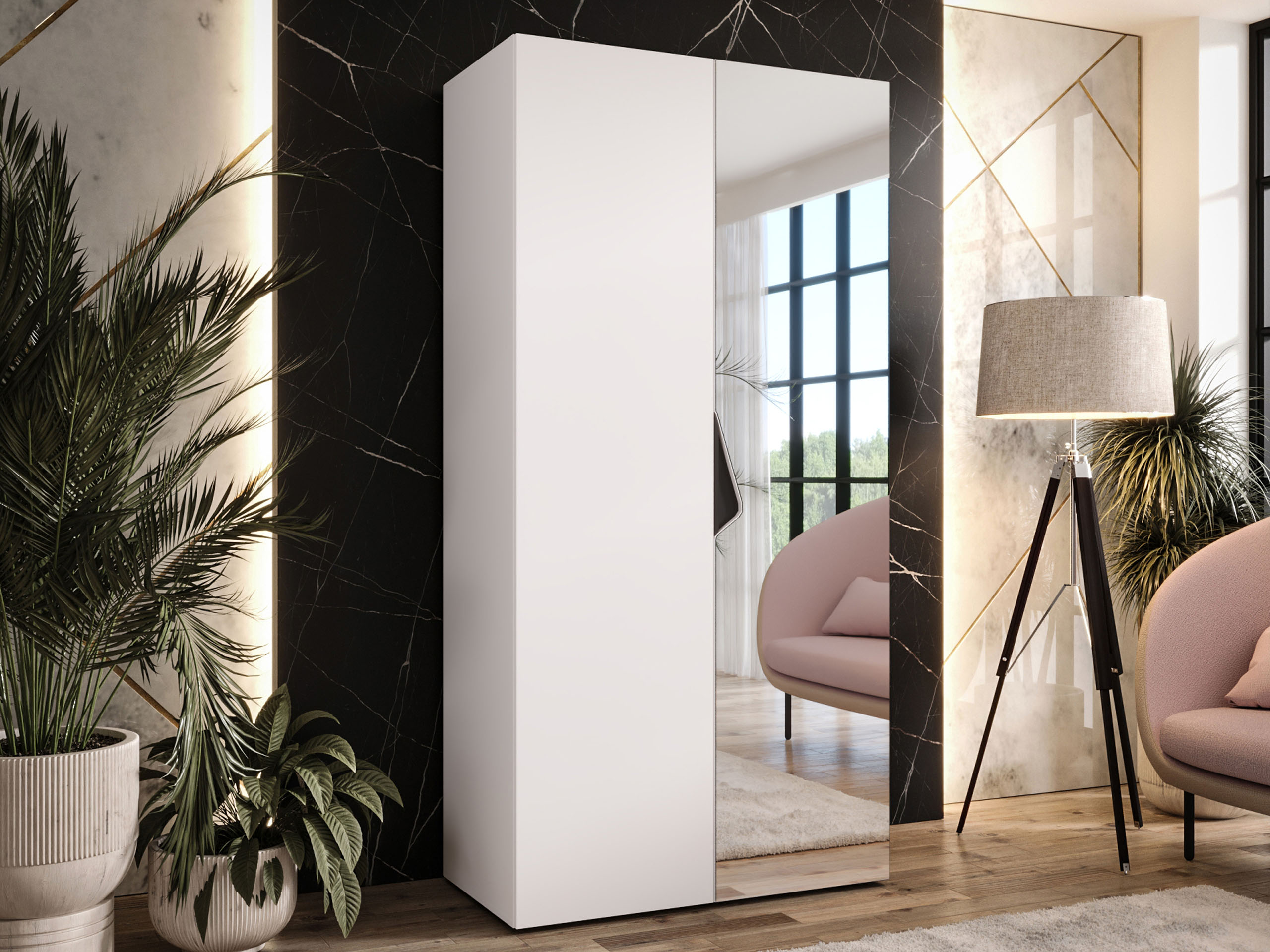 Wardrobe Hartford 623 (White)