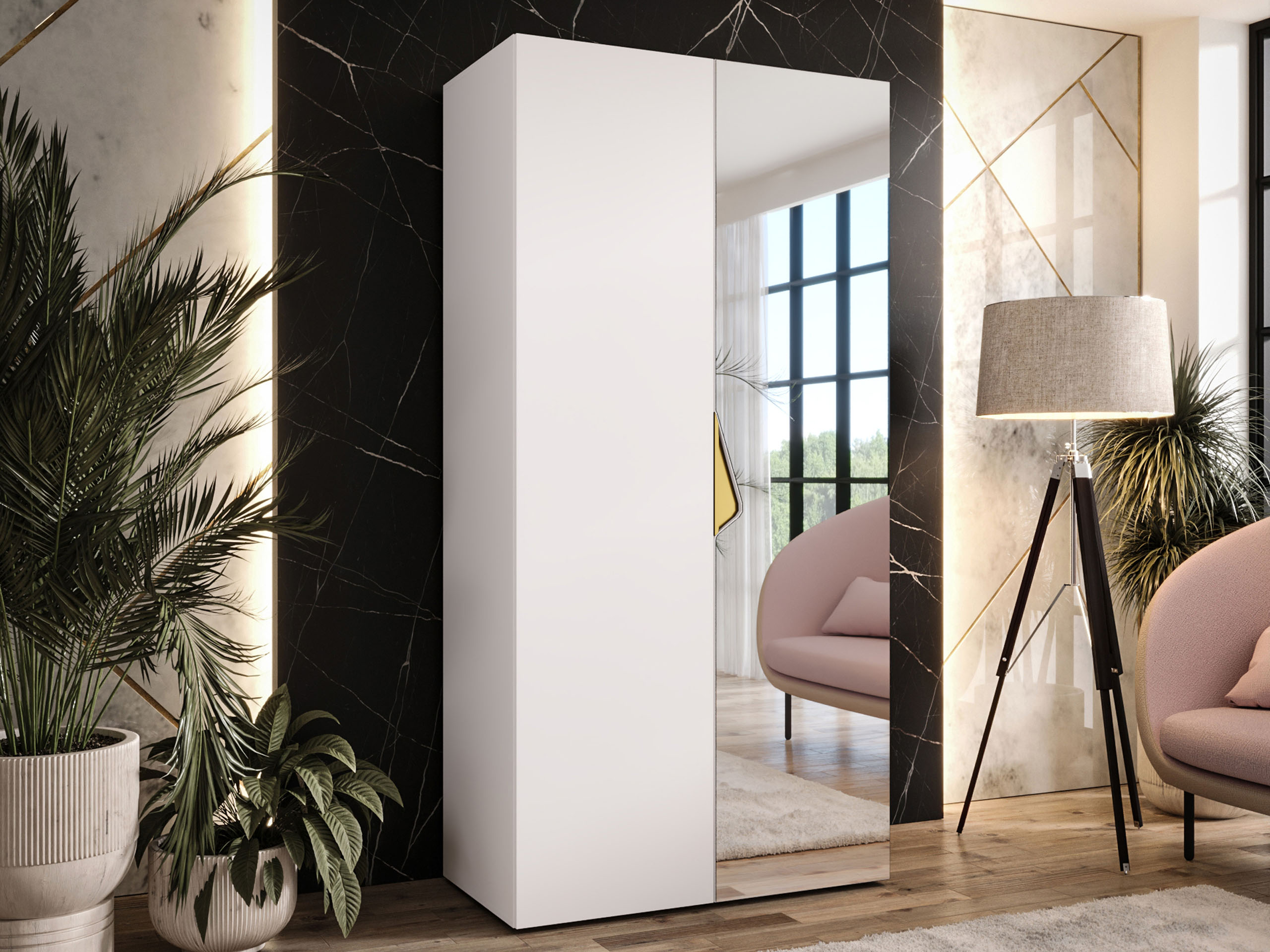 Wardrobe Hartford 623 (White)