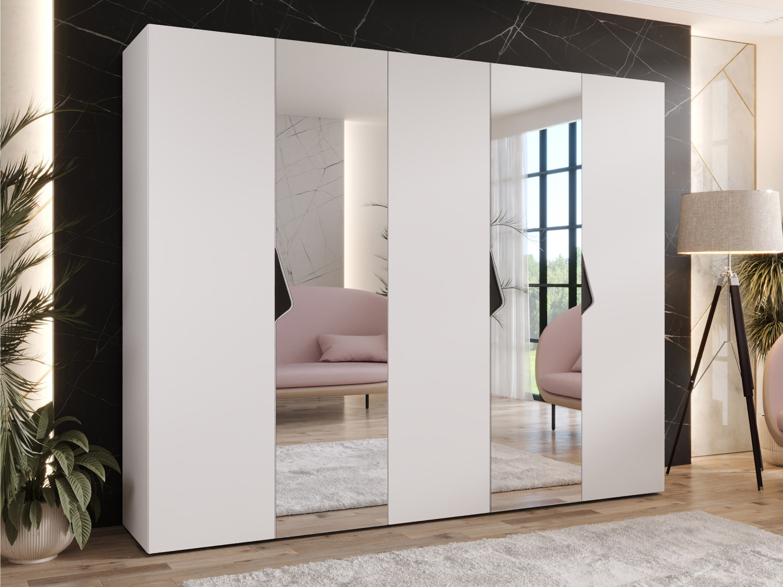 Wardrobe Hartford 627 (White)