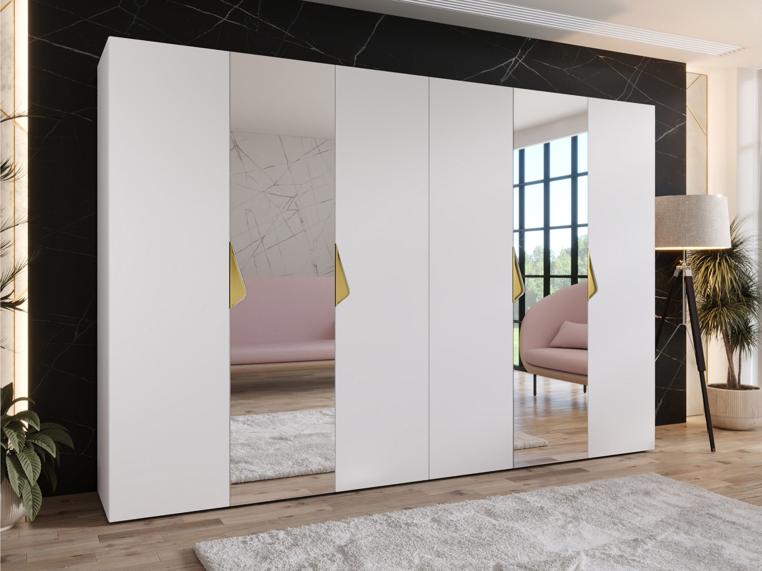 Wardrobe Hartford 627 (White)