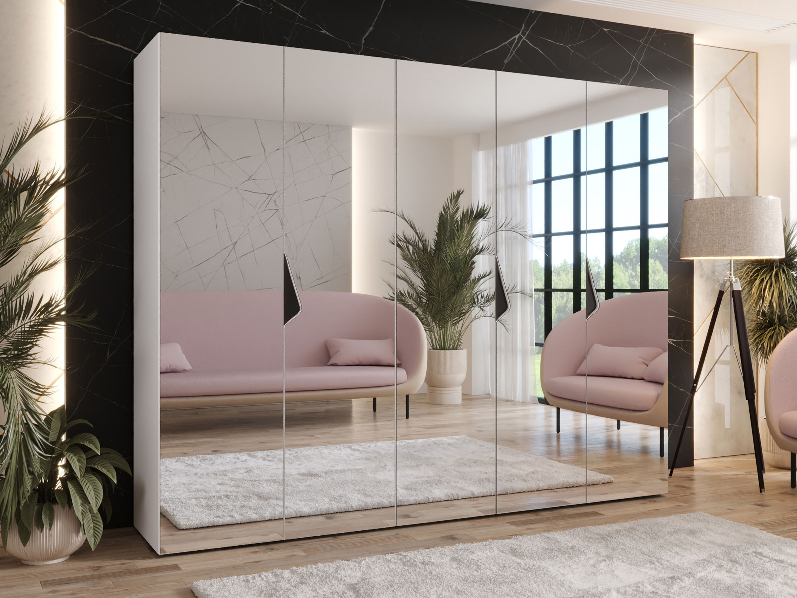 Wardrobe Hartford 631 (White)