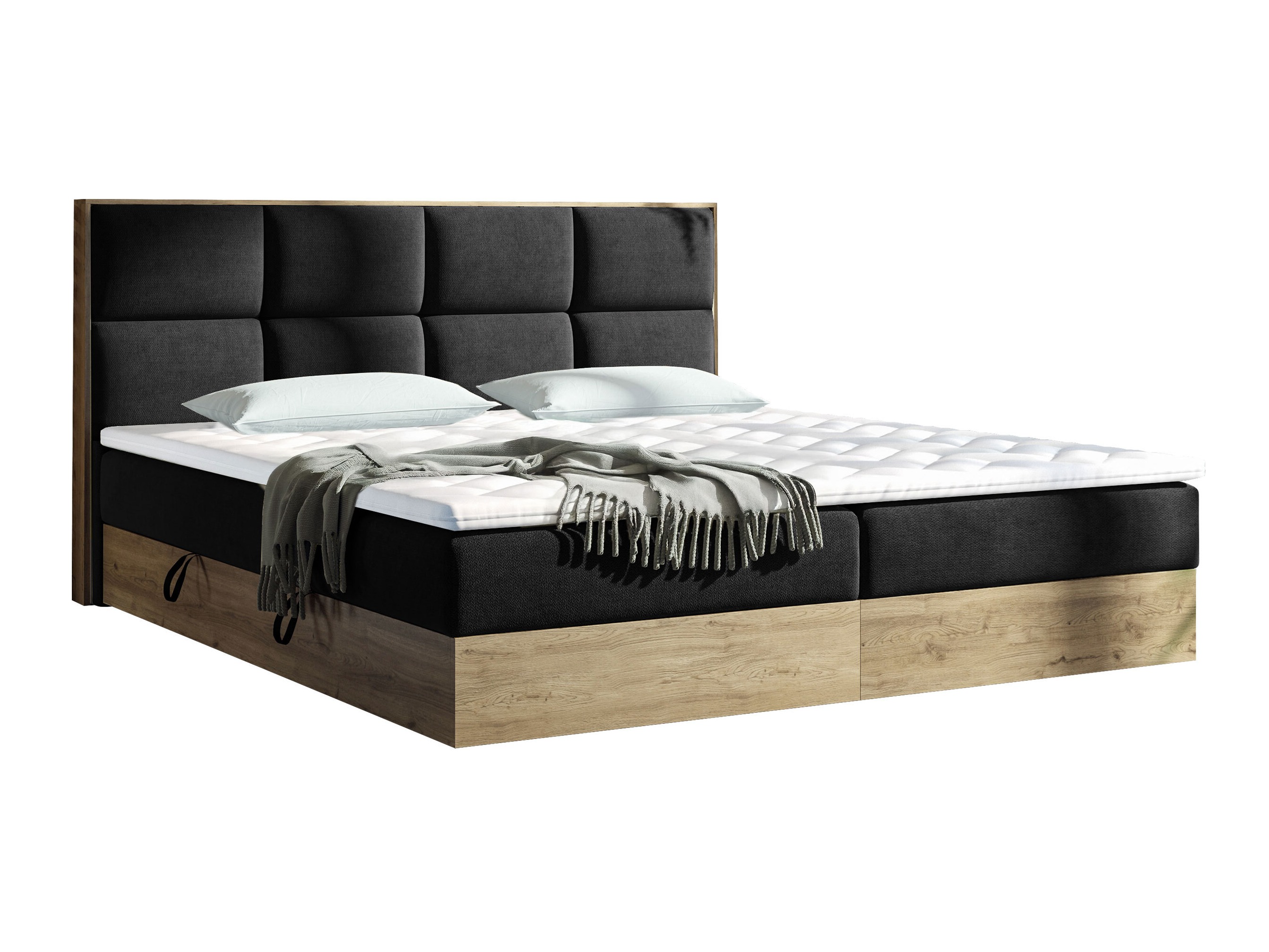 Continental bed ComfiDream Miraena (Golden oak + Soro 100)