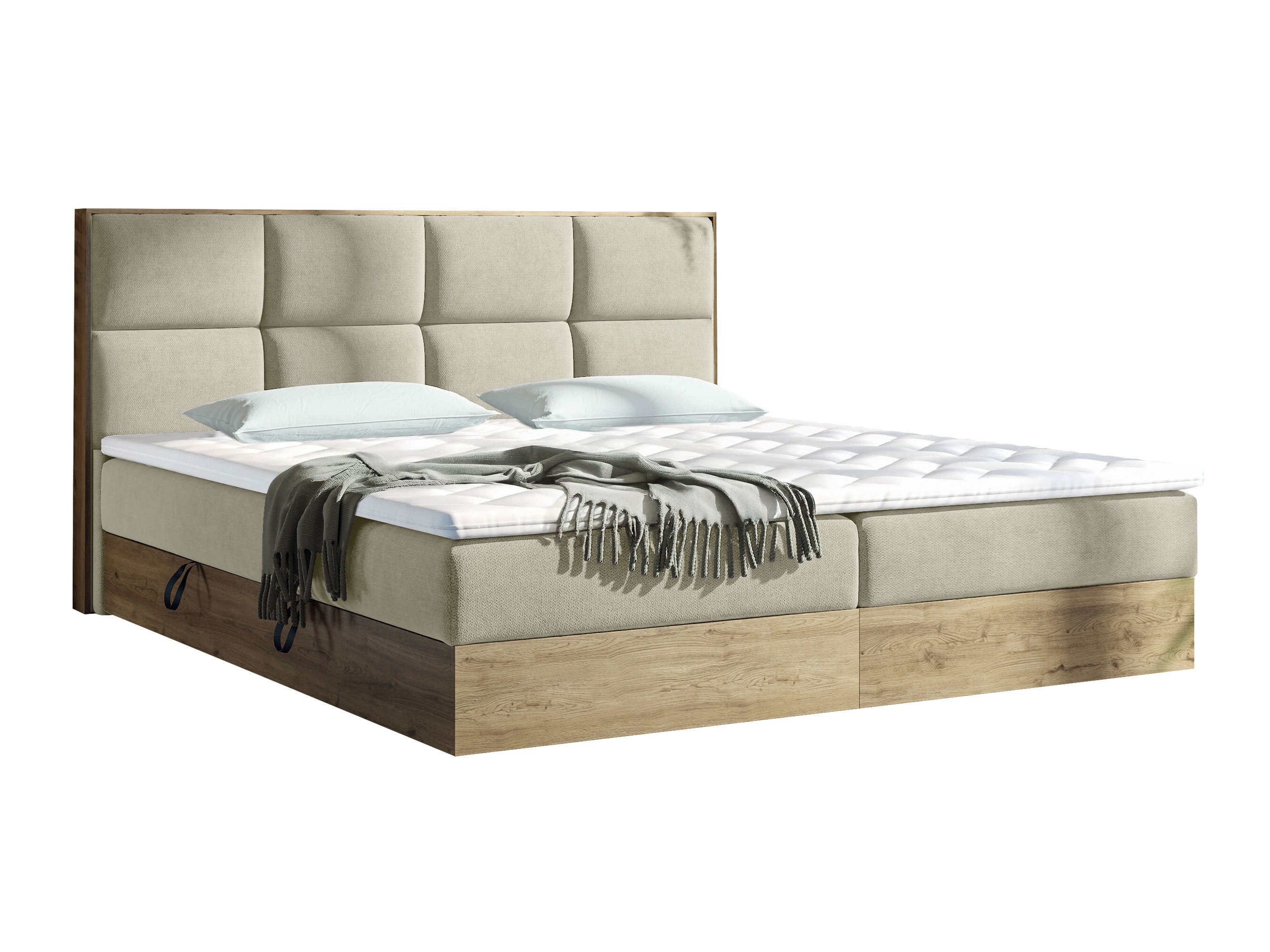 Continental bed ComfiDream Miraena (Golden oak + Soro 21)