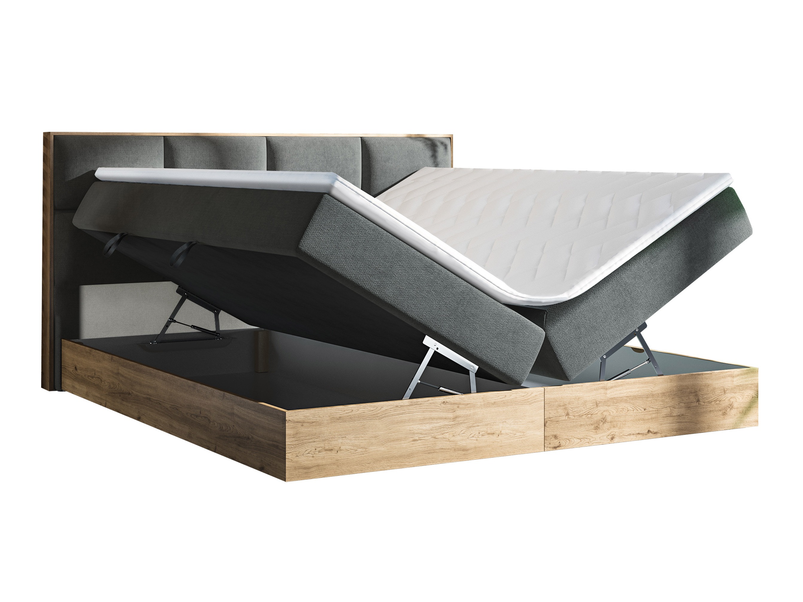 Continental bed ComfiDream Miraena (Golden oak + Soro 21)