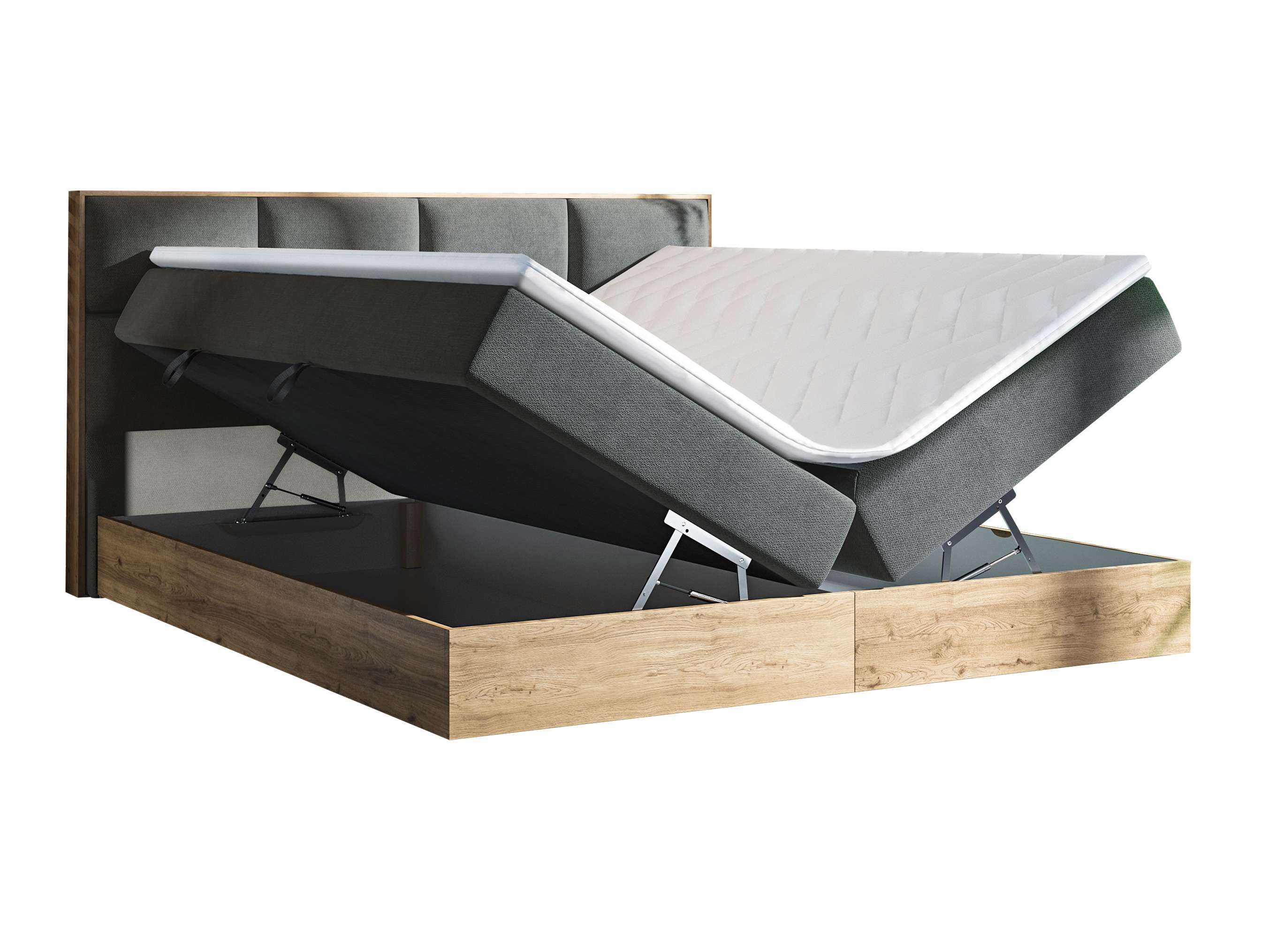 Continental bed ComfiDream Miraena (Golden oak + Soro 21)