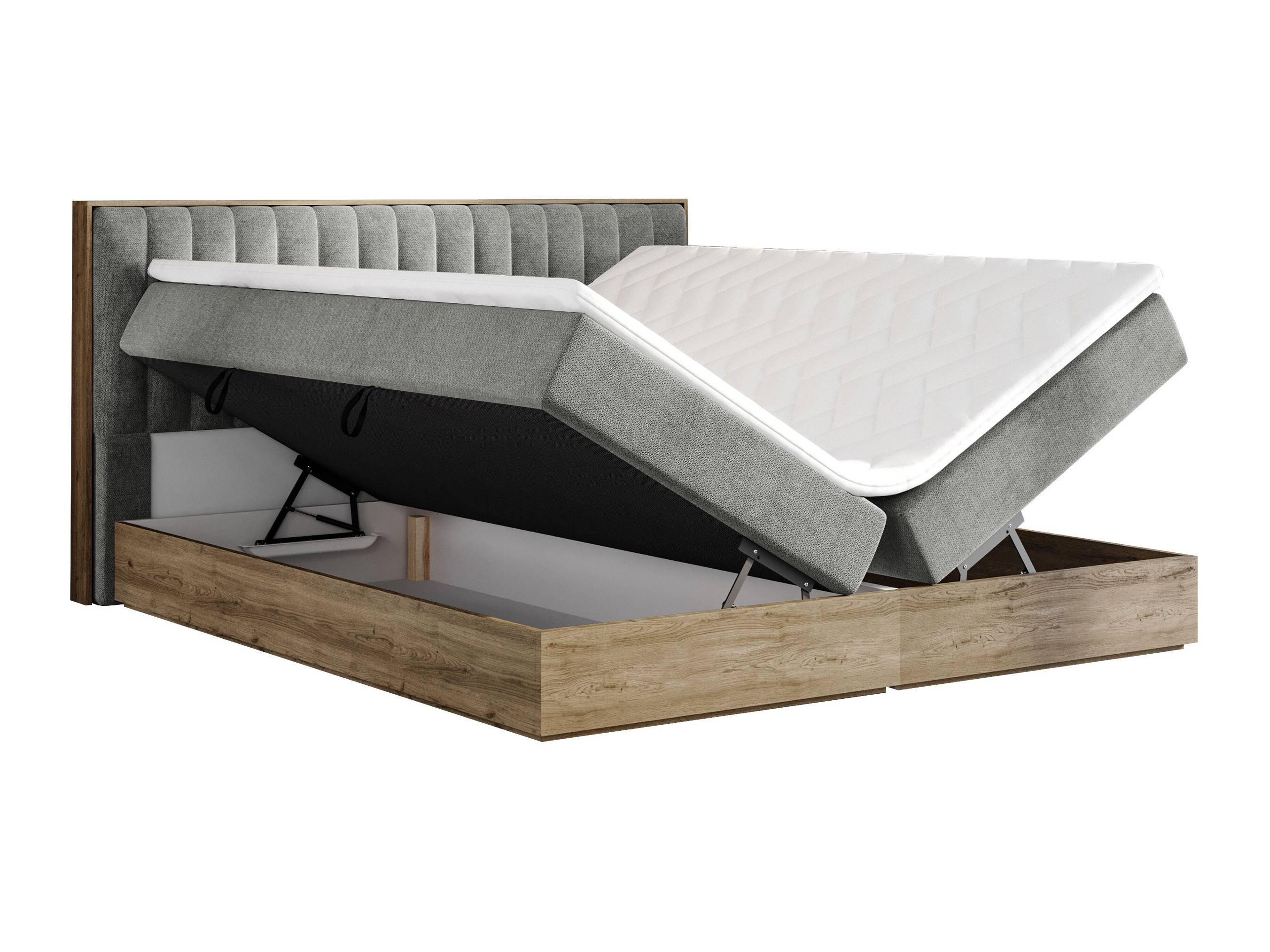Continental bed ComfiDream Odelra (Golden oak + Soro 100)