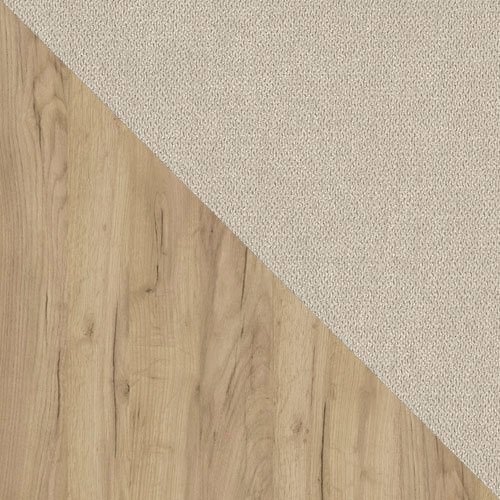 Continental bed ComfiDream Odelra (Golden oak + Soro 21)
