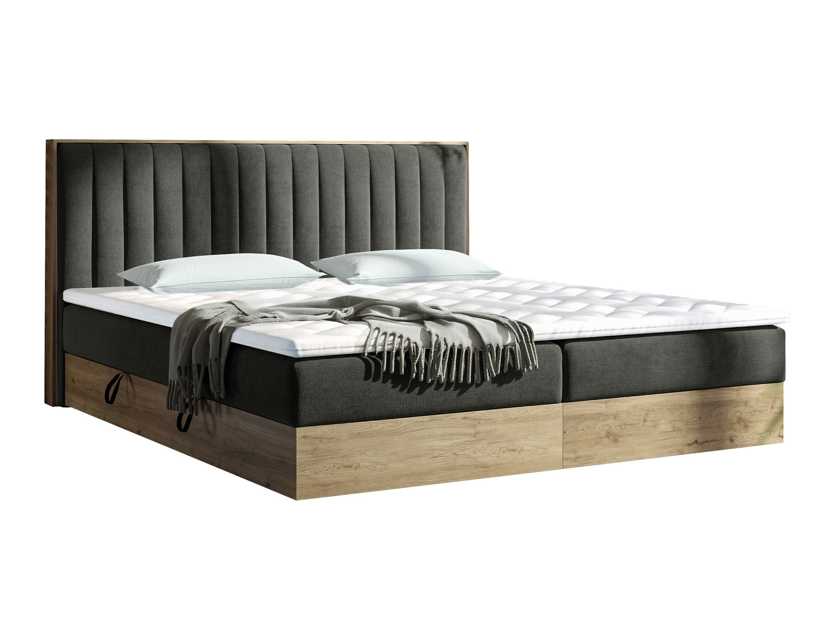 Continental bed ComfiDream Odelra (Golden oak + Soro 24)