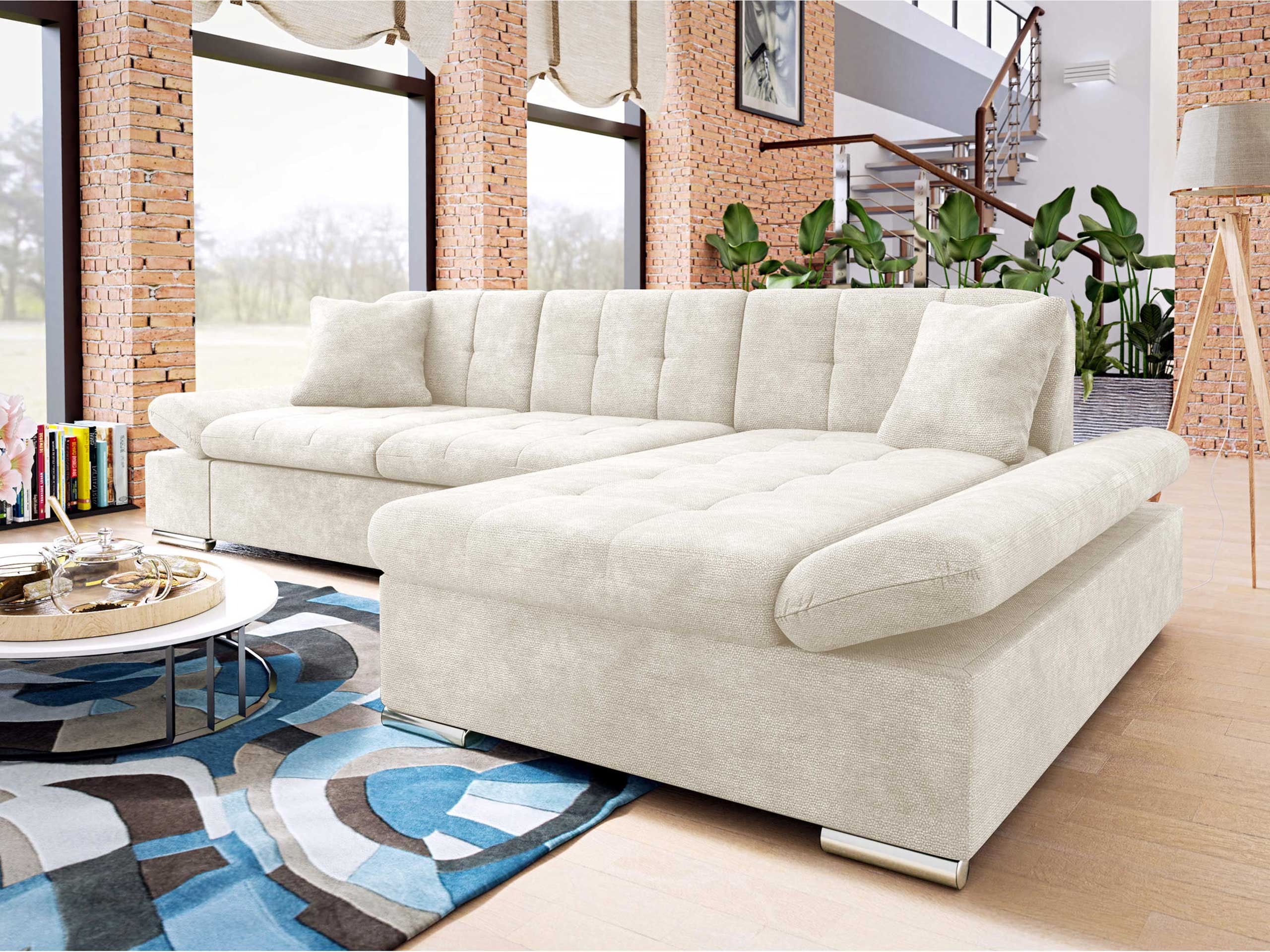 Corner sofa Comfivo Sanitas I (Lumo 55)