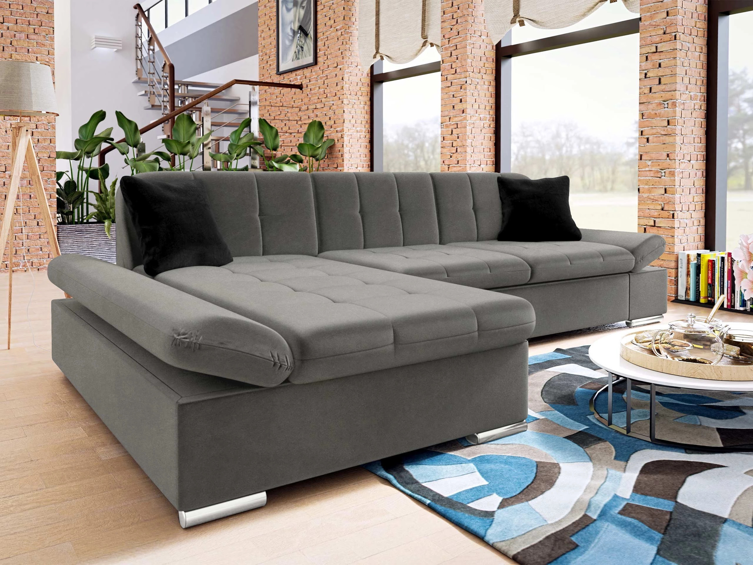 Corner sofa Comfivo Sanitas I (Magic Velvet 2217 + Magic Velvet 2219)