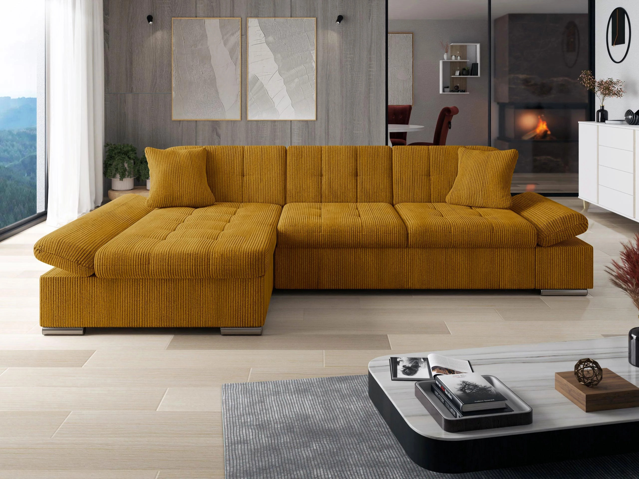 Corner sofa Comfivo Sanitas I (Poso 01)
