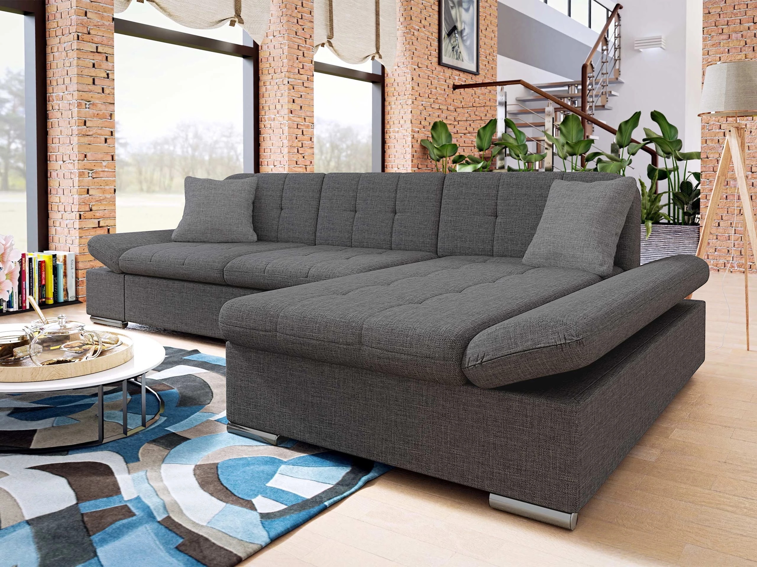 Corner sofa Comfivo Serenitas (Lux 06 + Lux 05)