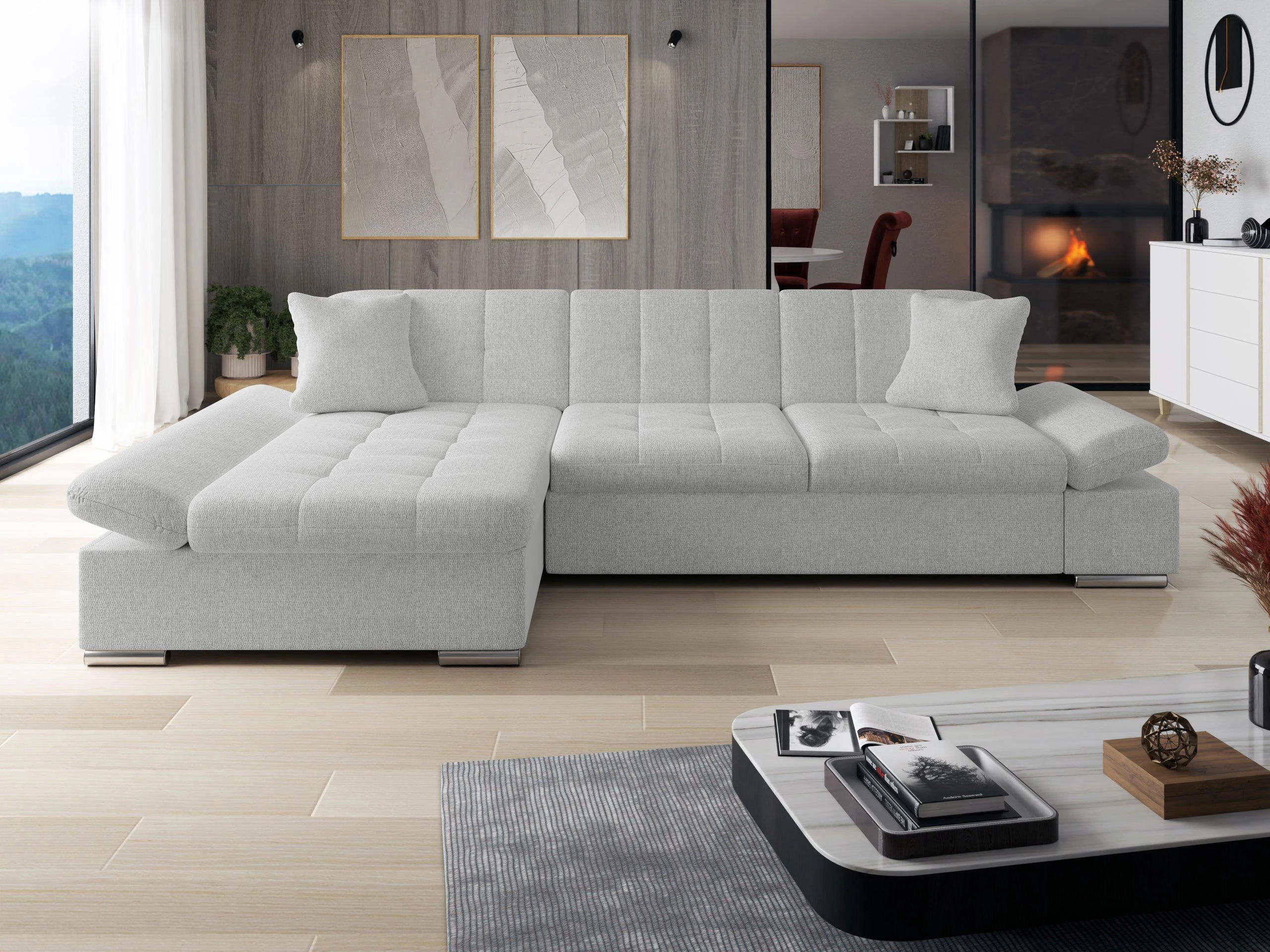 Corner sofa Comfivo Serenitas (Matana 01)