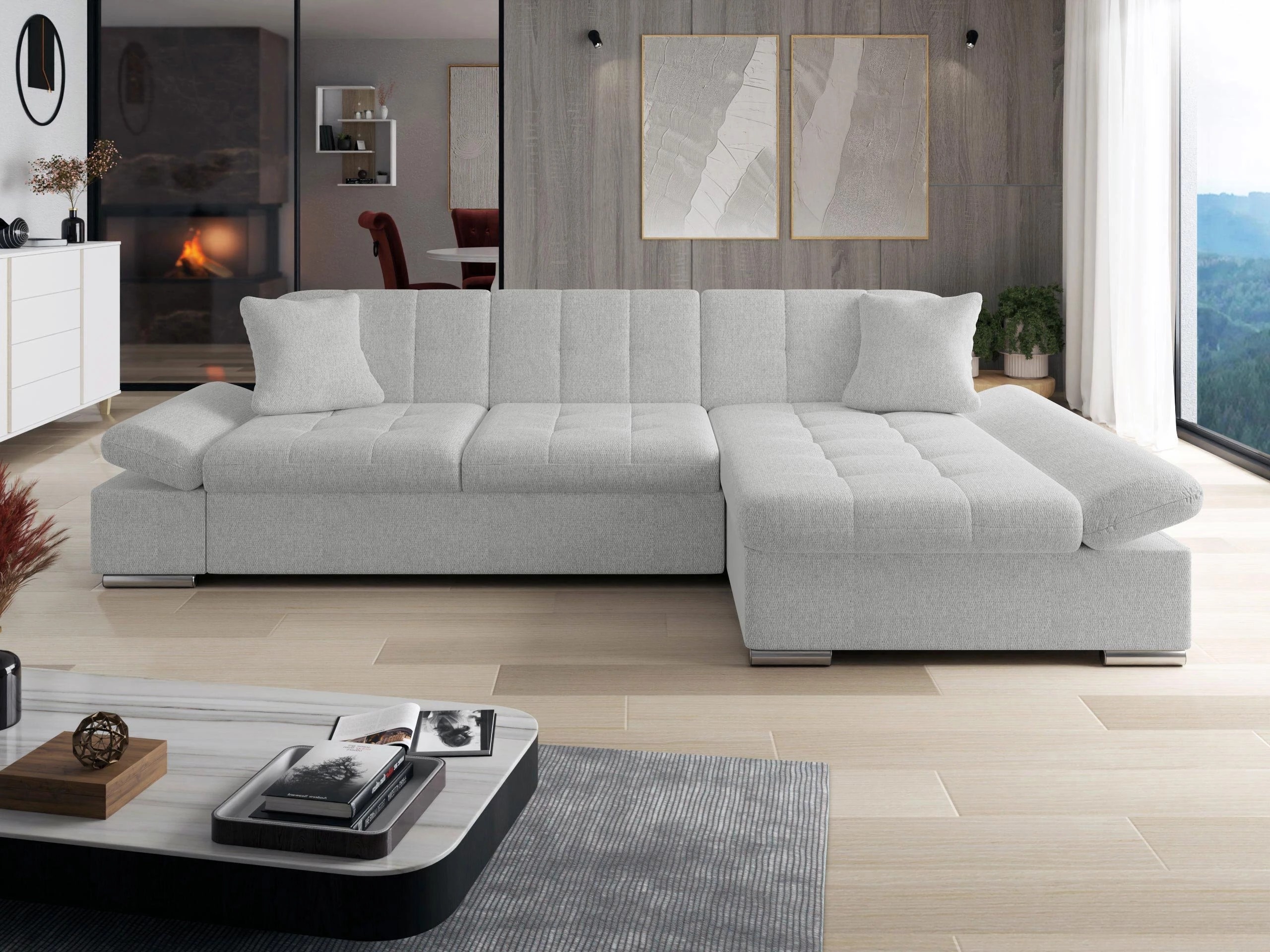 Corner sofa Comfivo Serenitas (Matana 01)