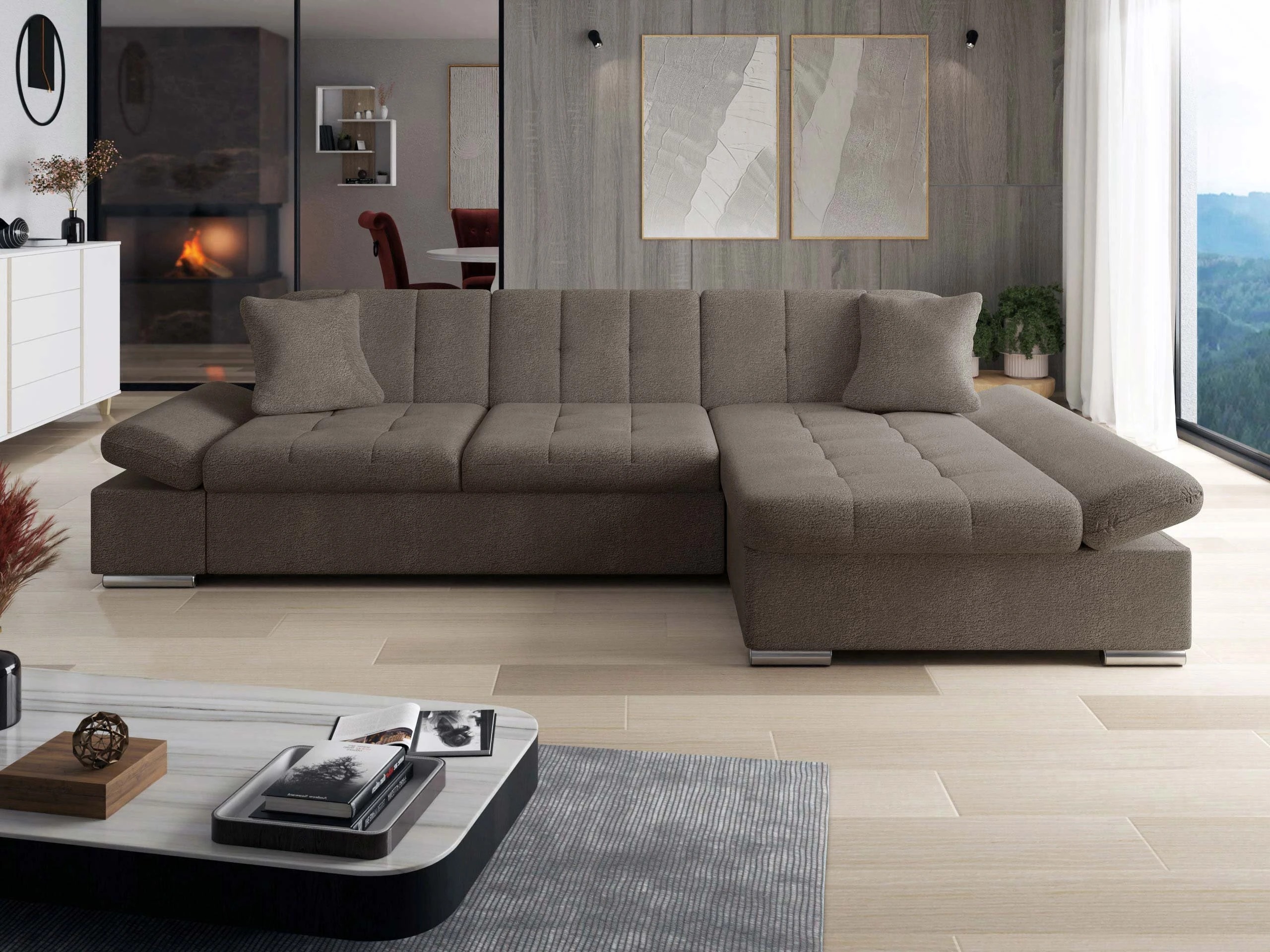 Corner sofa Comfivo Serenitas (Velo 625)