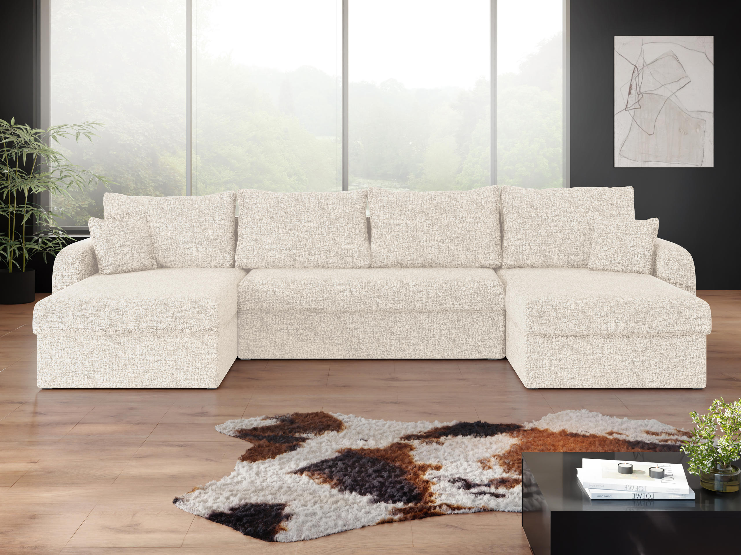 Corner sofa Comfivo Melissa III (Bella 05)