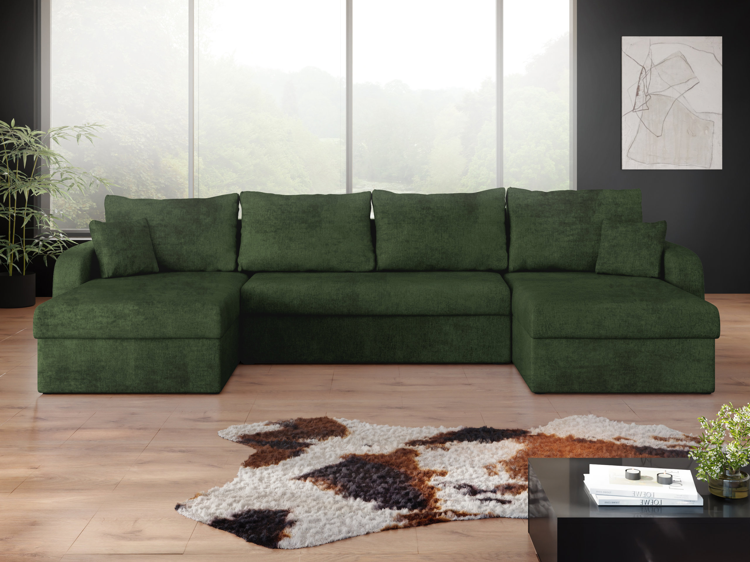 Corner sofa Comfivo Melissa III (Clara 215.10)