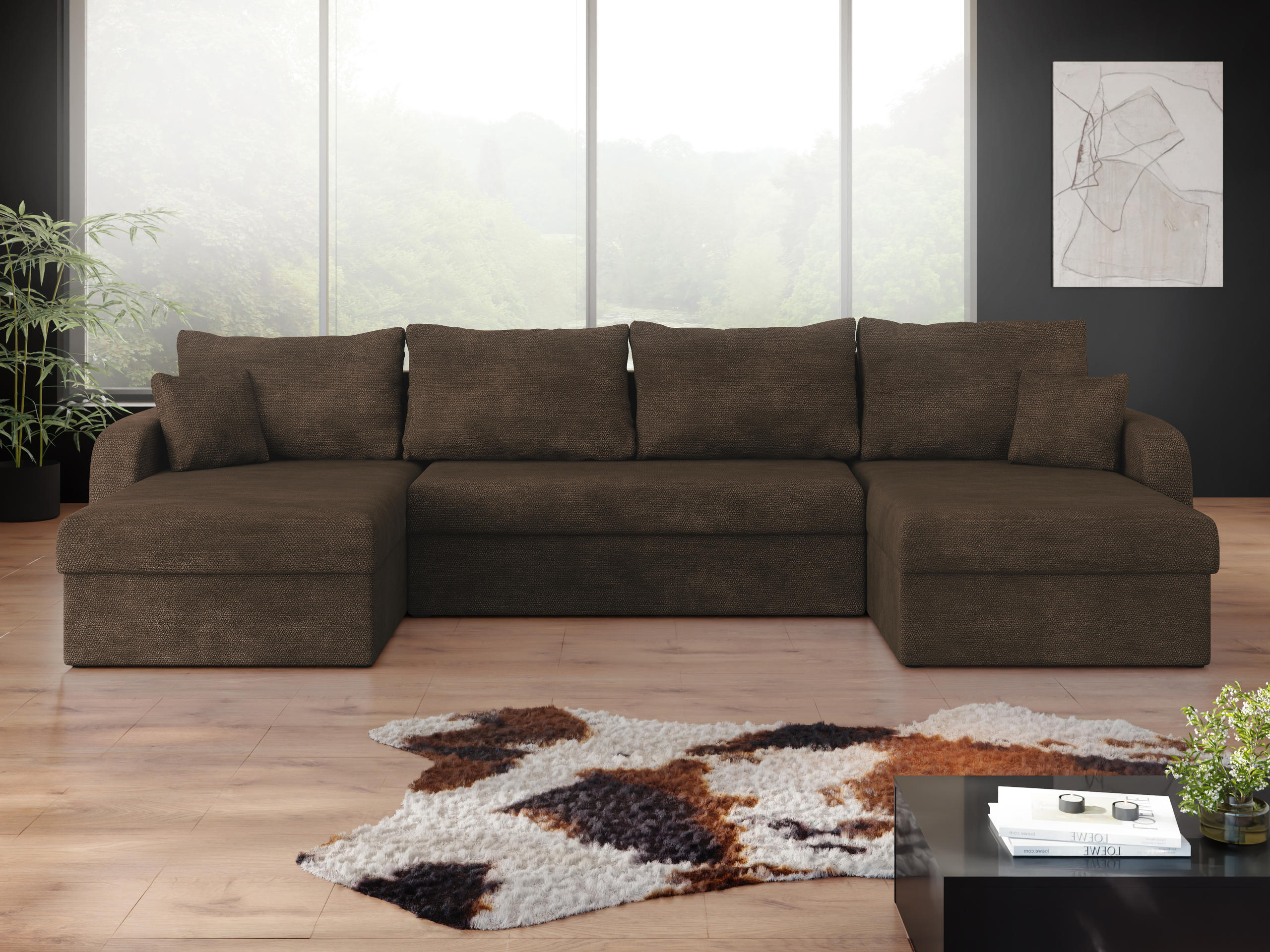 Corner sofa Comfivo Melissa III (Lumo 40)