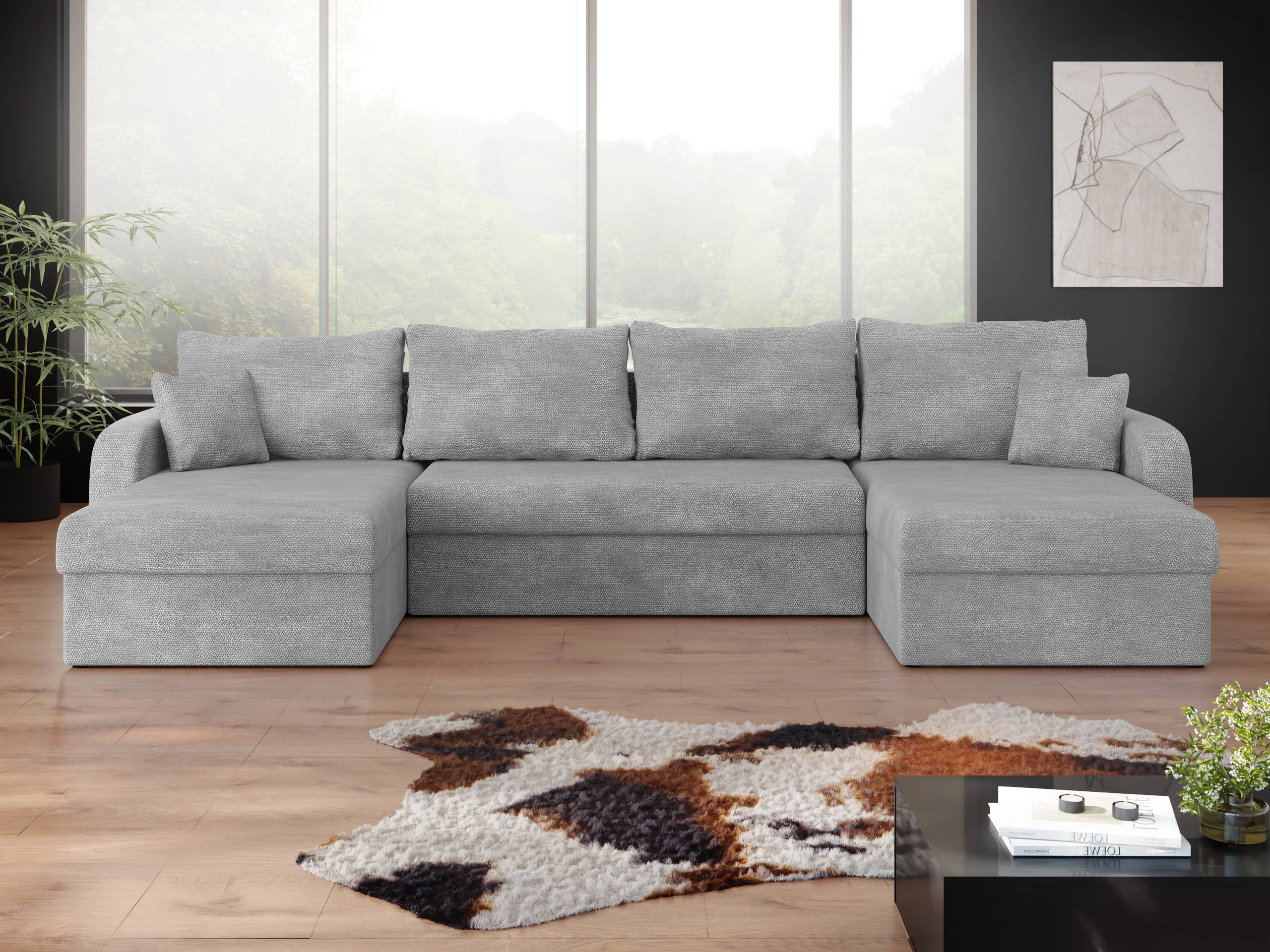 Corner sofa Comfivo Melissa III (Lumo 65)