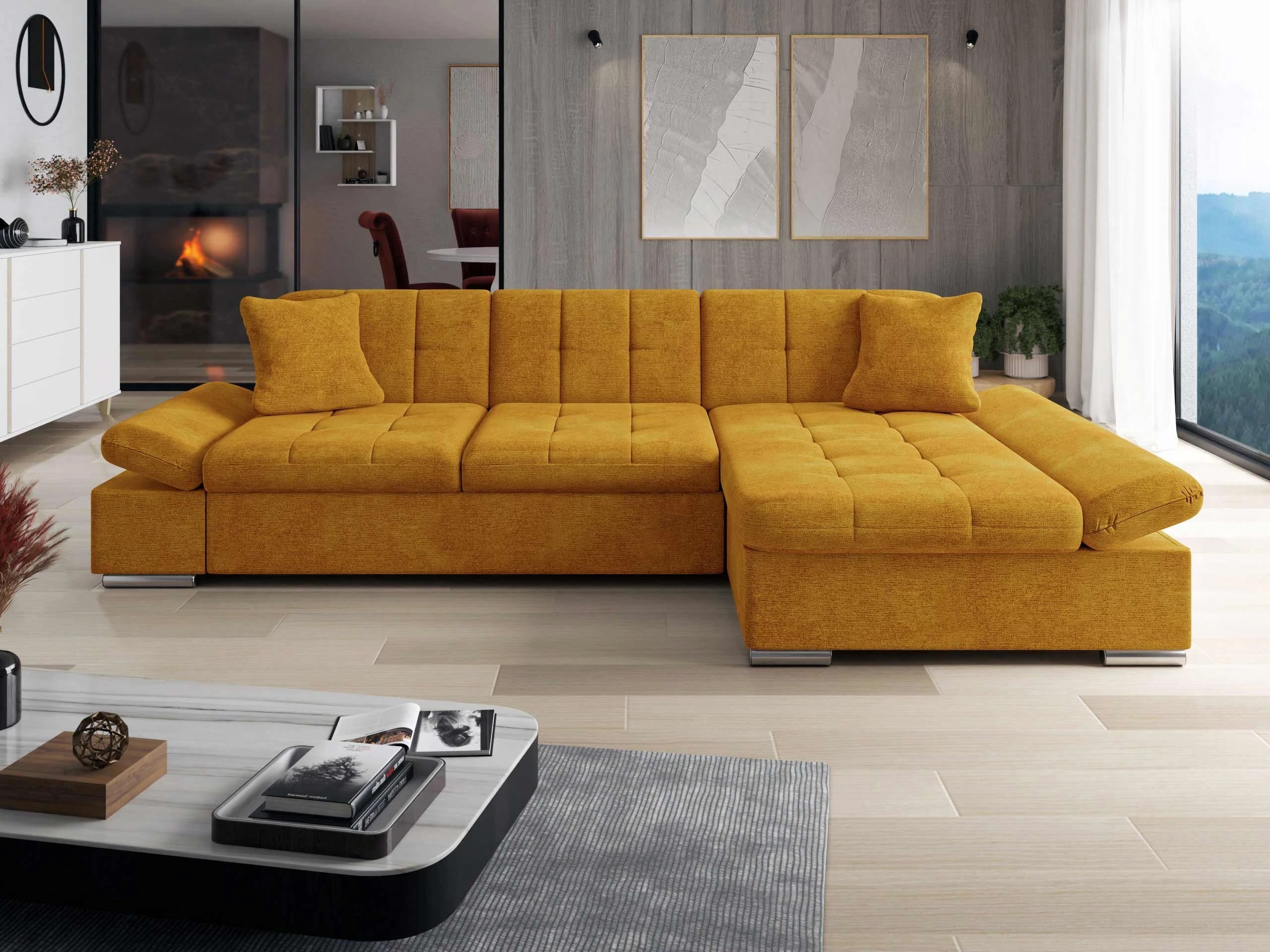 Corner sofa Comfivo Serenitas (Wave 05)