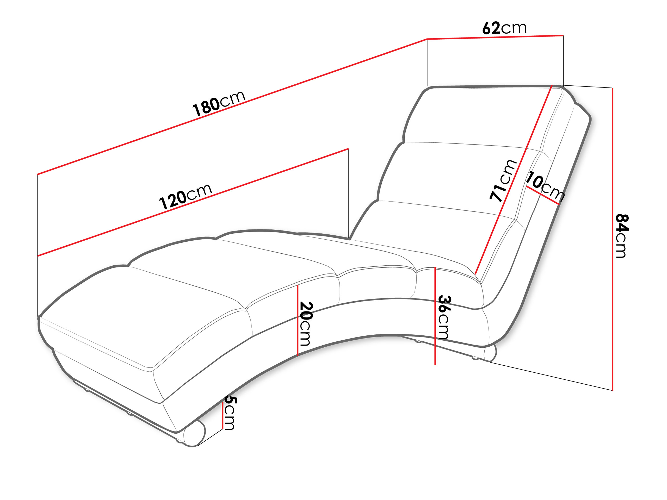 Chaise longue Comfivo Pirum II (Ambience 19)