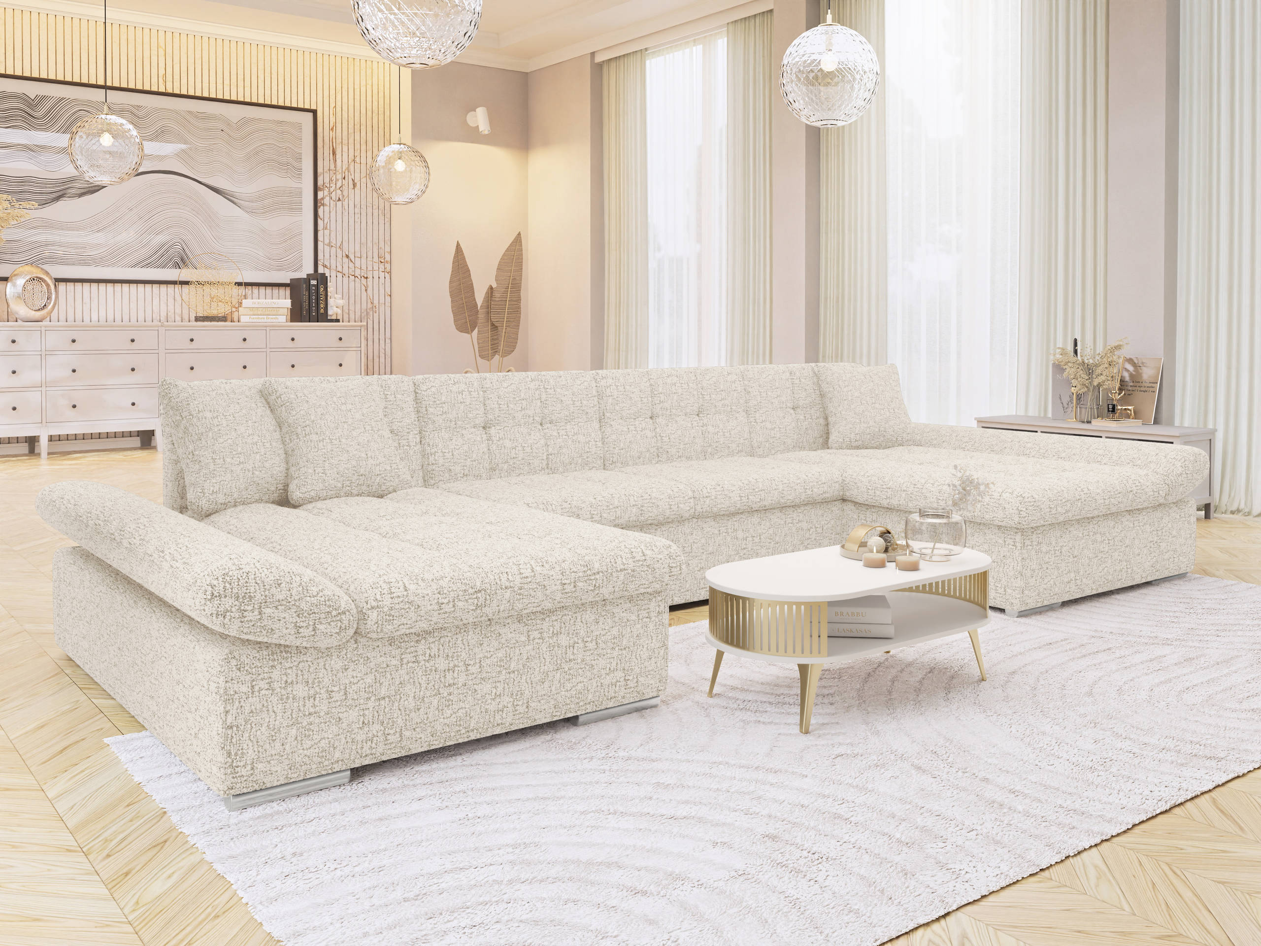 Corner sofa Comfivo Ficus (Bella 05)