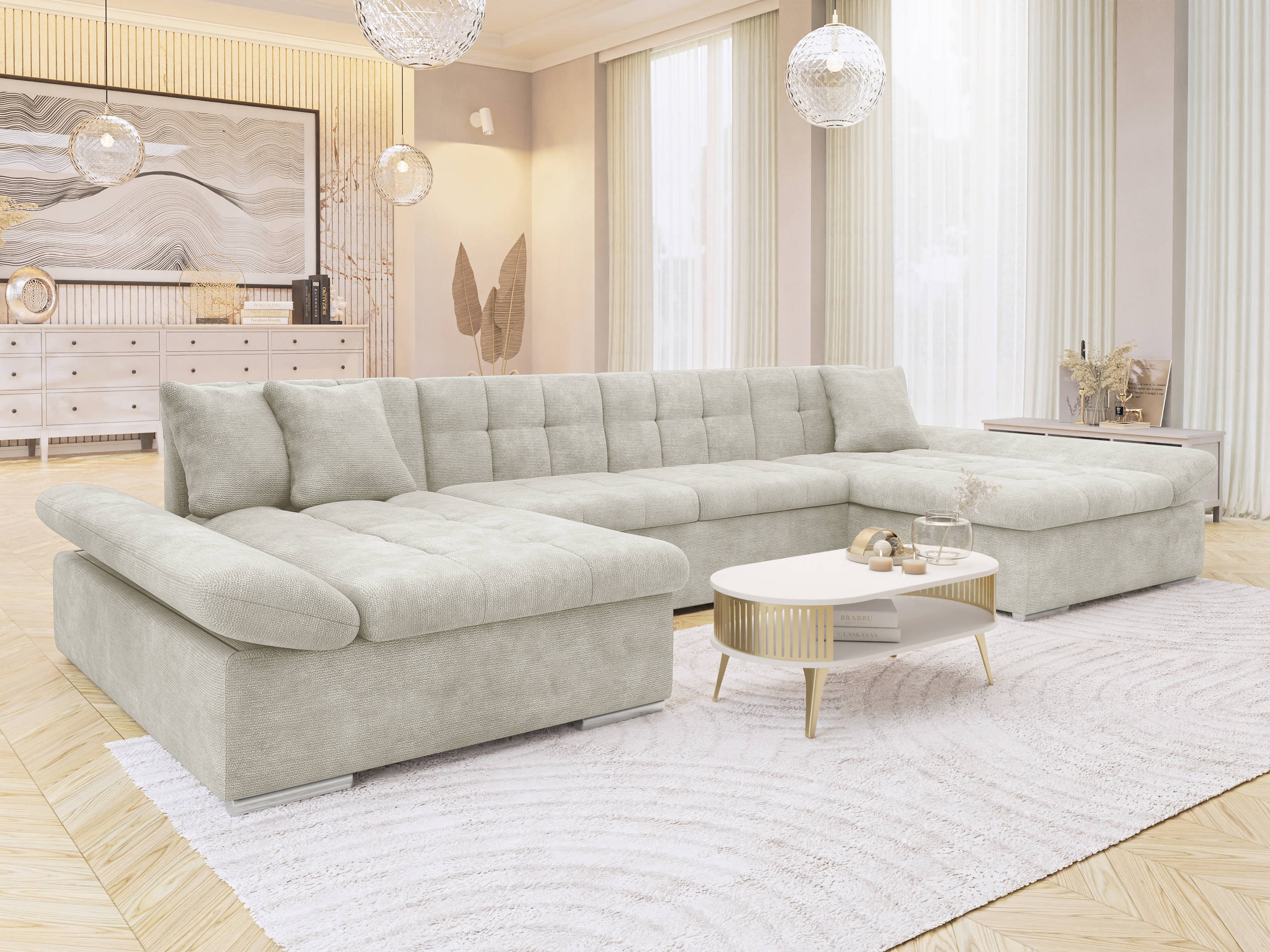 Corner sofa Comfivo Ficus (Lumo 55)
